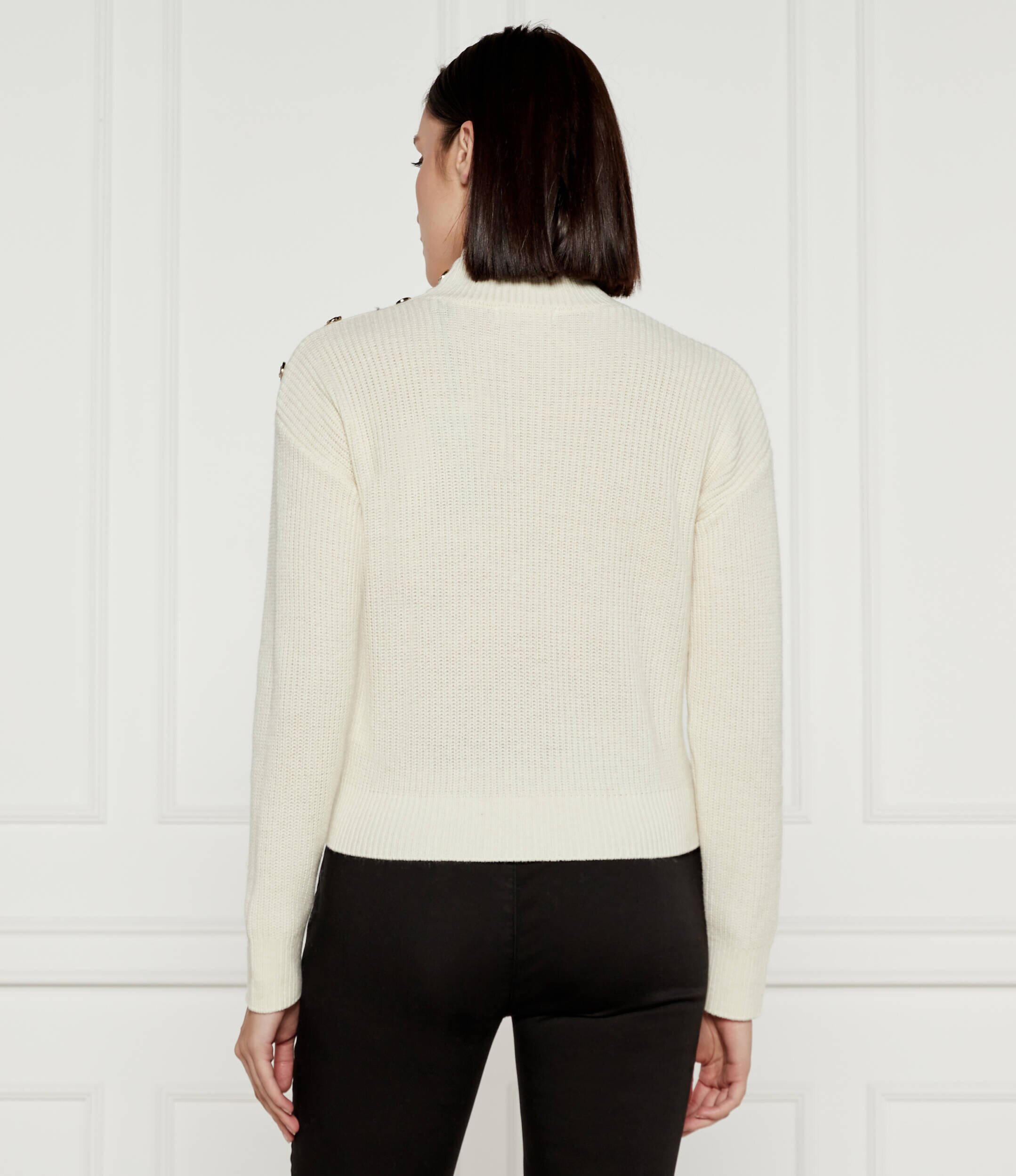 GUESS Guler înalt ZYLEE | Regular Fit cu adaos de lână