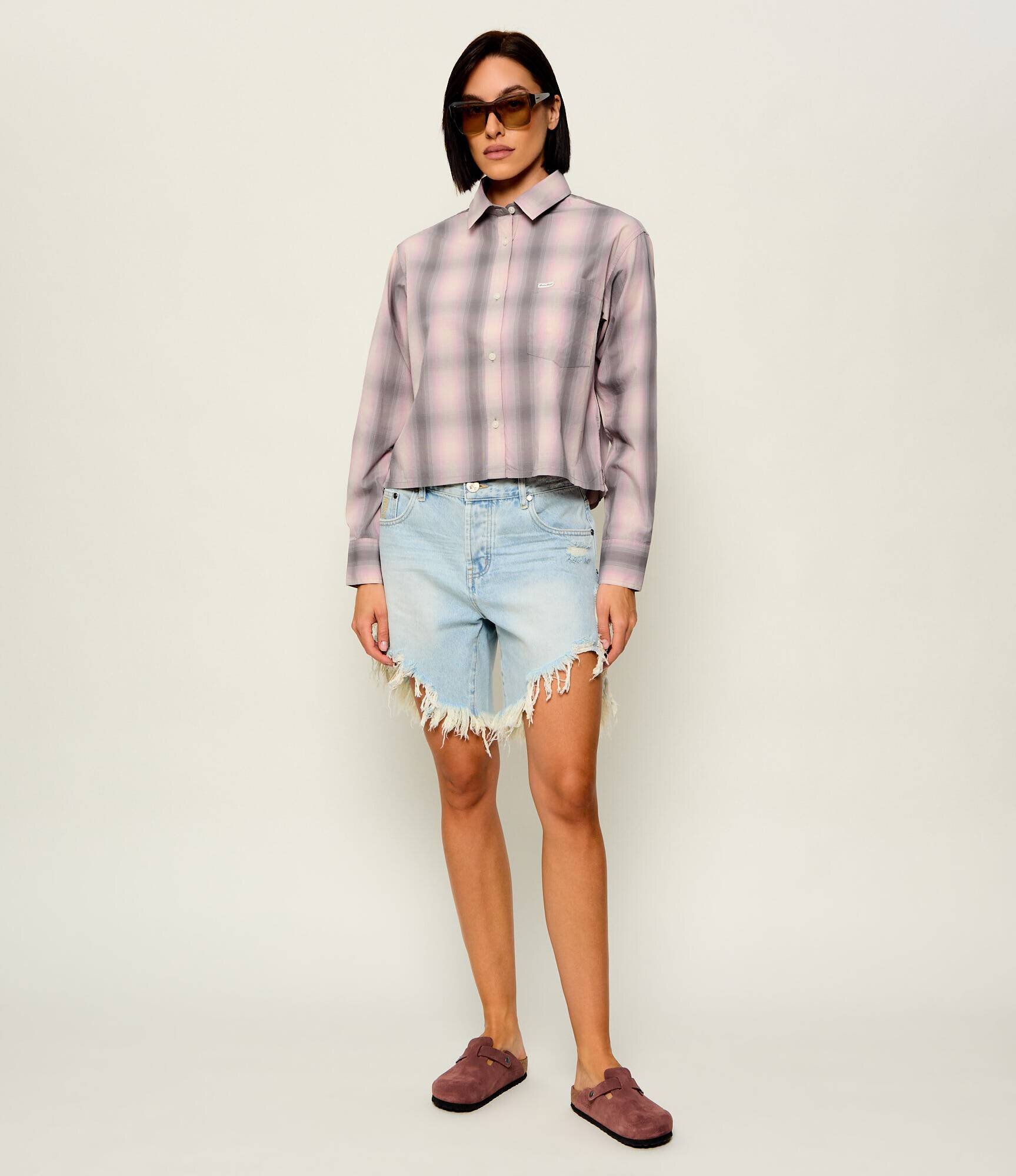 GUESS JEANS Cămașă | Cropped Fit