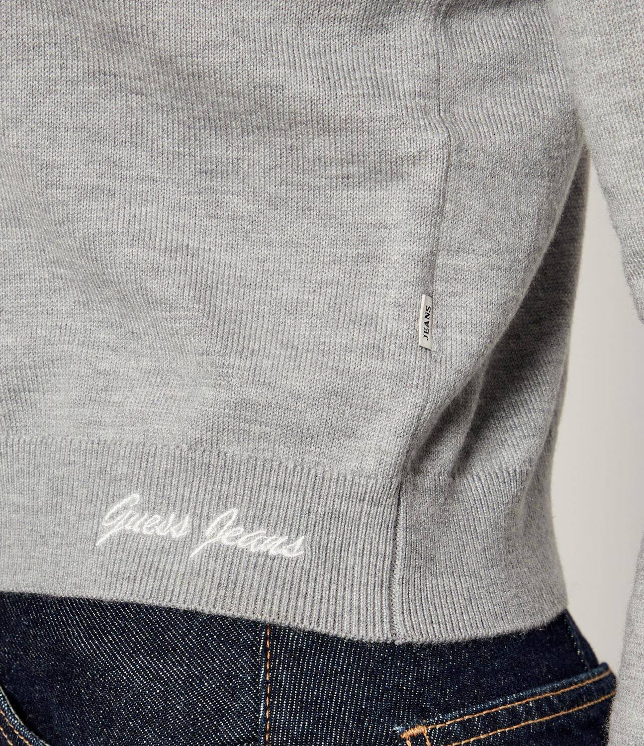 GUESS JEANS Cardigan | Cropped Fit cu adaos de lână