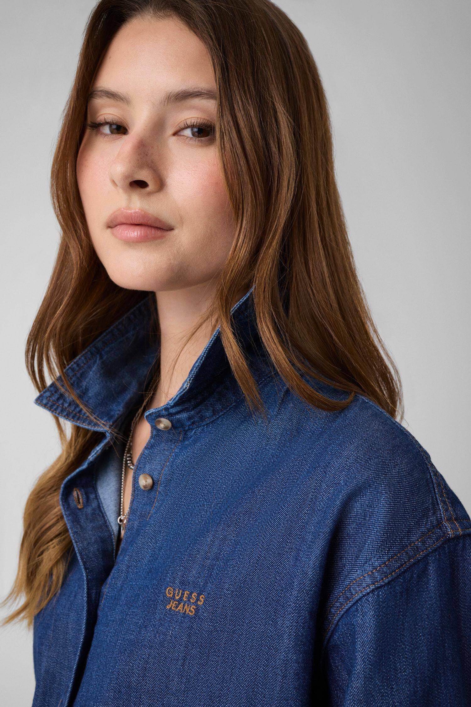 GUESS JEANS De blugi cămașă | Loose fit