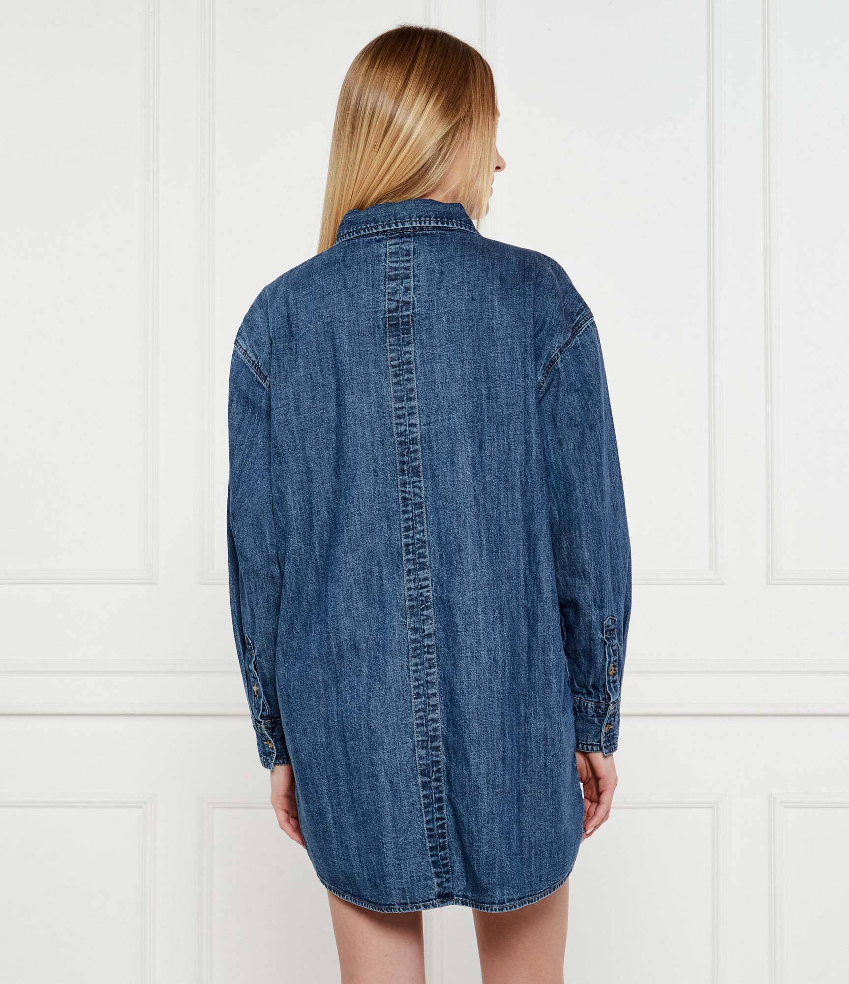GUESS JEANS De blugi cămașă | Oversize fit