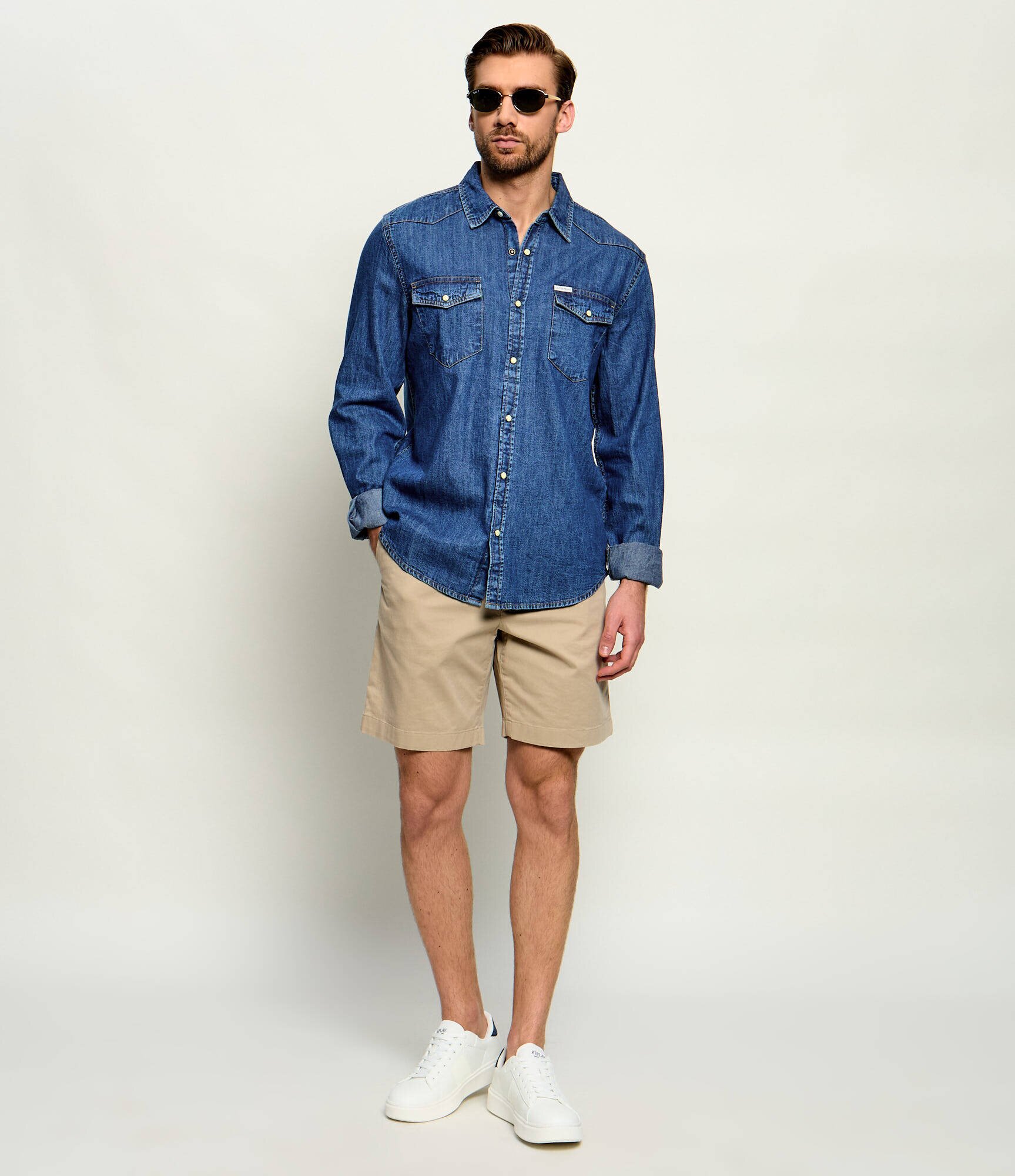 GUESS JEANS De blugi cămașă | Slim Fit