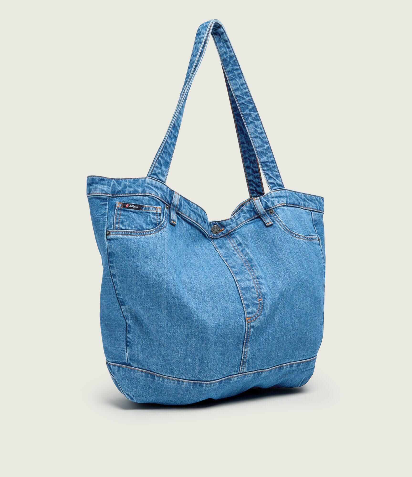 GUESS JEANS De blugi geantă shopper | x The Rolling Stones