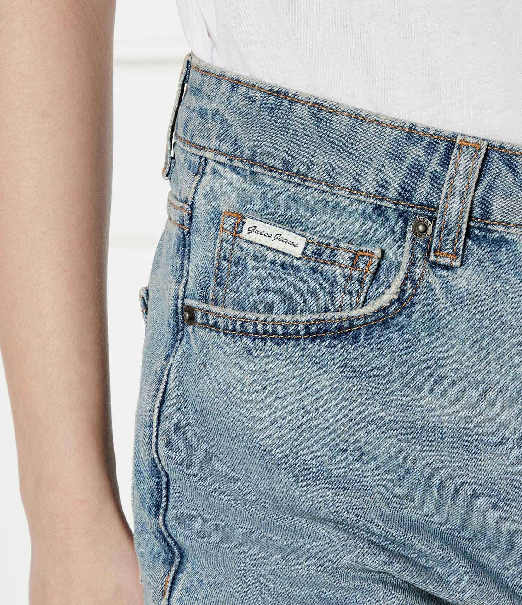 GUESS JEANS De blugi pantaloni scurți Vintage | regular fit | cu adaos de in