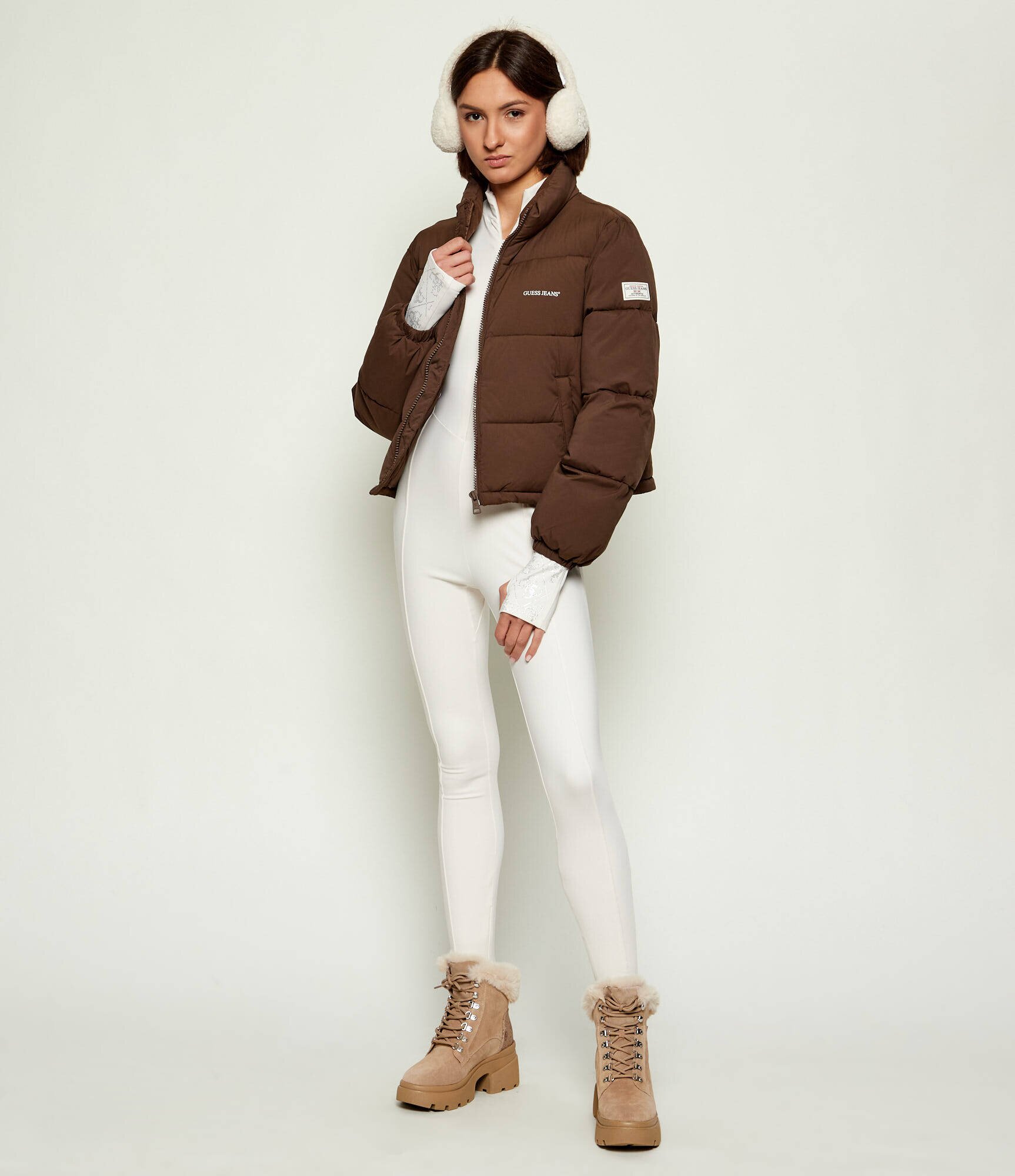 GUESS JEANS Geacă | Cropped Fit