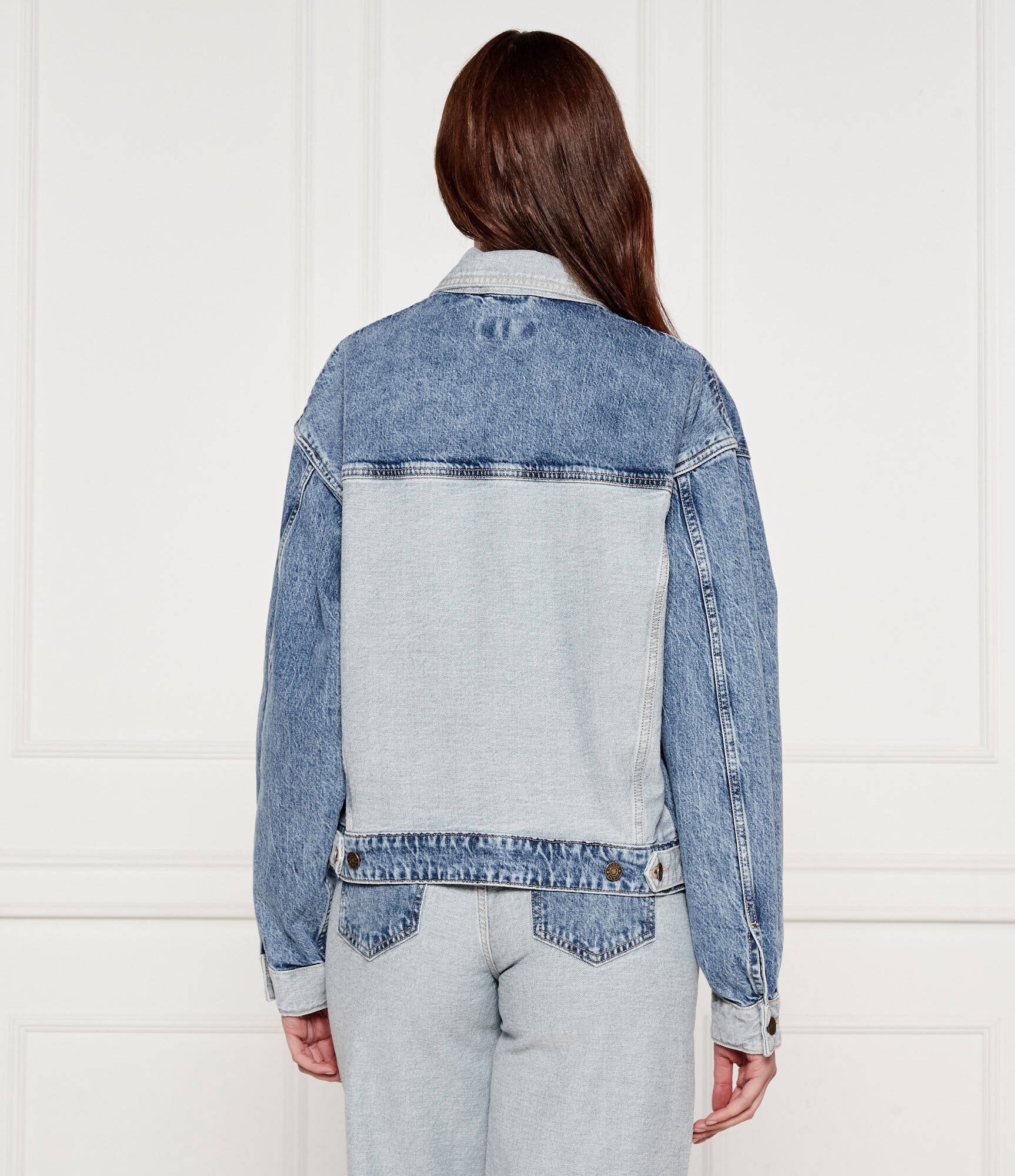 GUESS JEANS Geacă de blug | Oversize fit