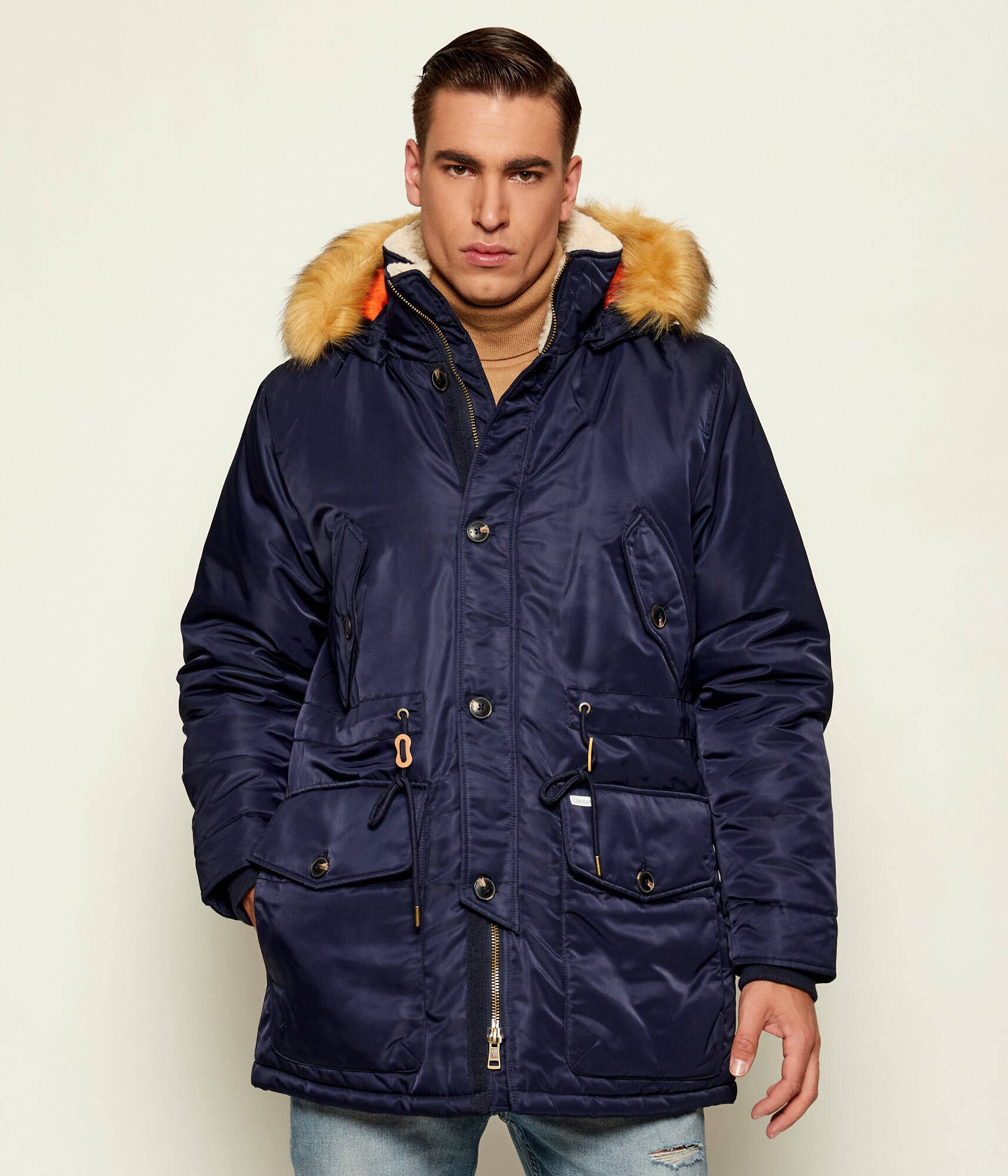 GUESS JEANS Geacă parka | regular fit