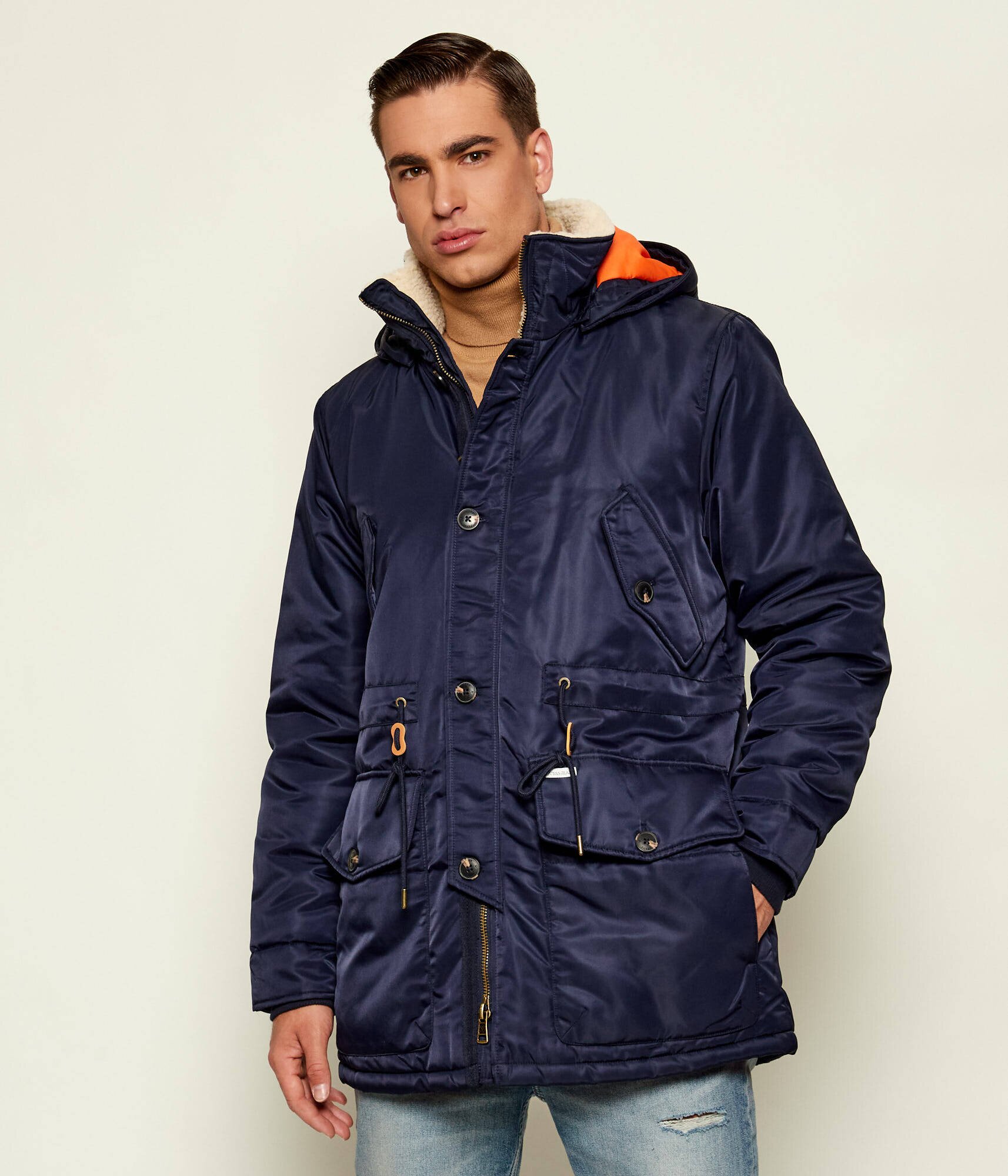 GUESS JEANS Geacă parka | regular fit