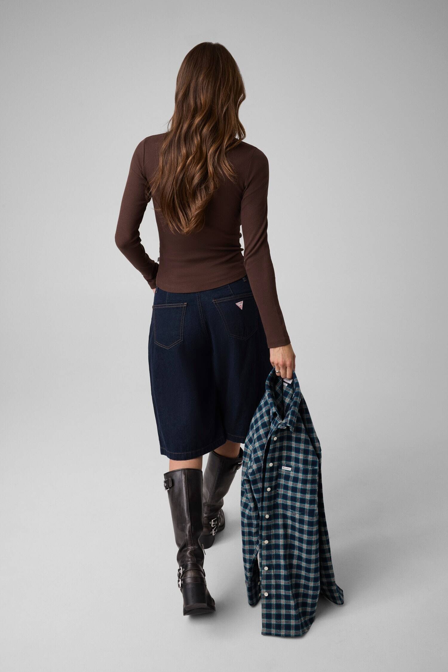 GUESS JEANS Guler înalt | Slim Fit