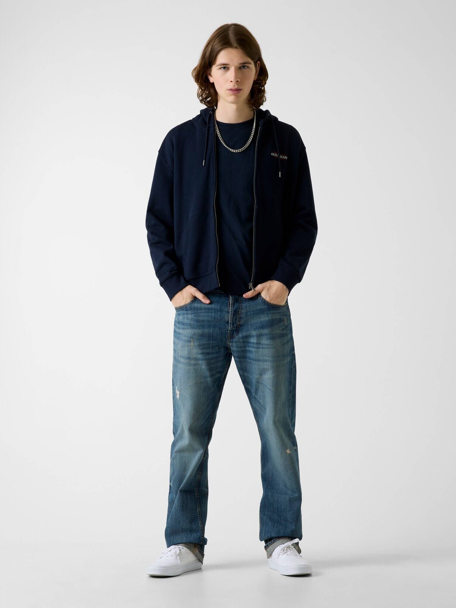 GUESS JEANS Hanorac American Tradition | regular fit