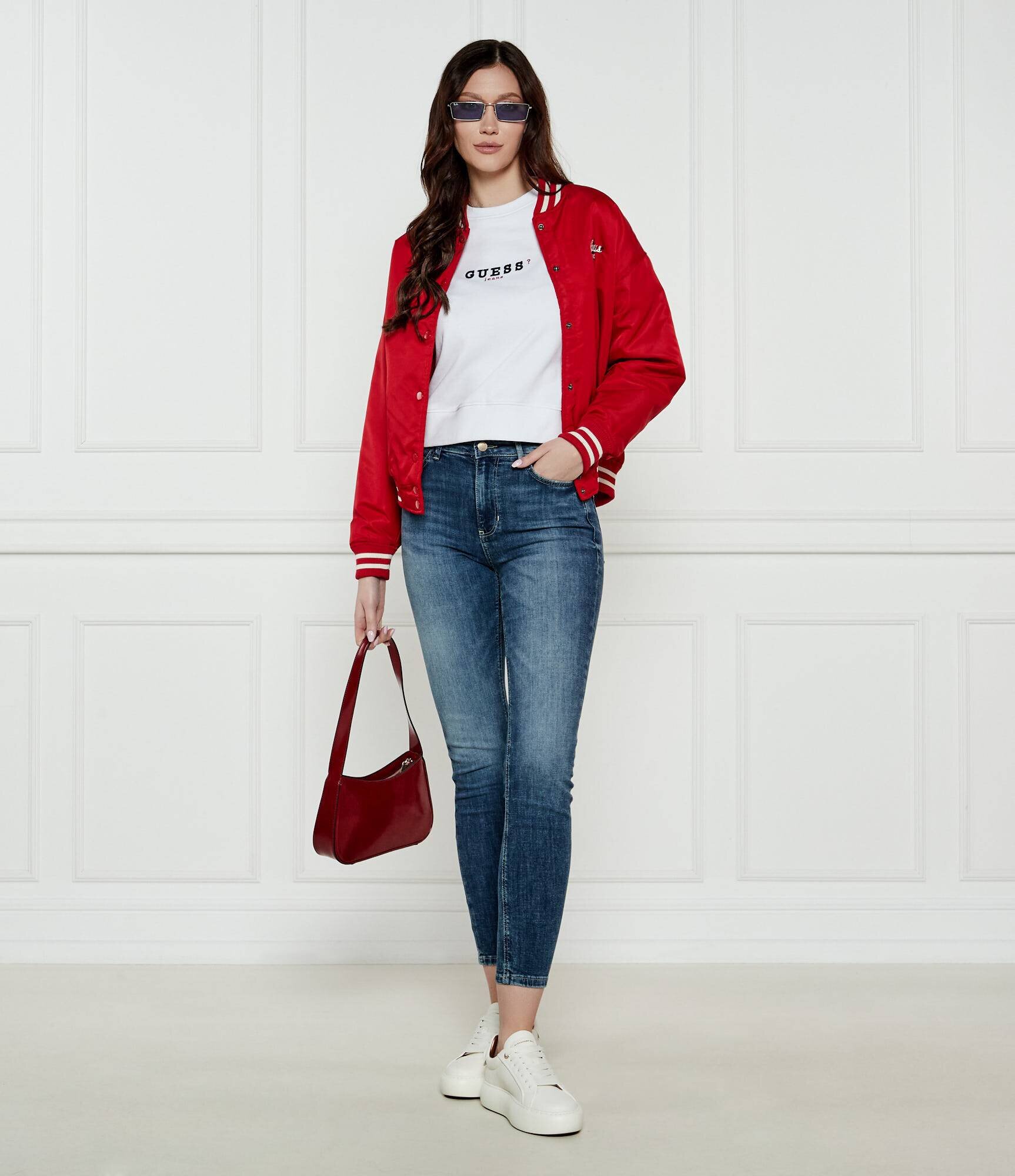 GUESS JEANS Hanorac | Cropped Fit