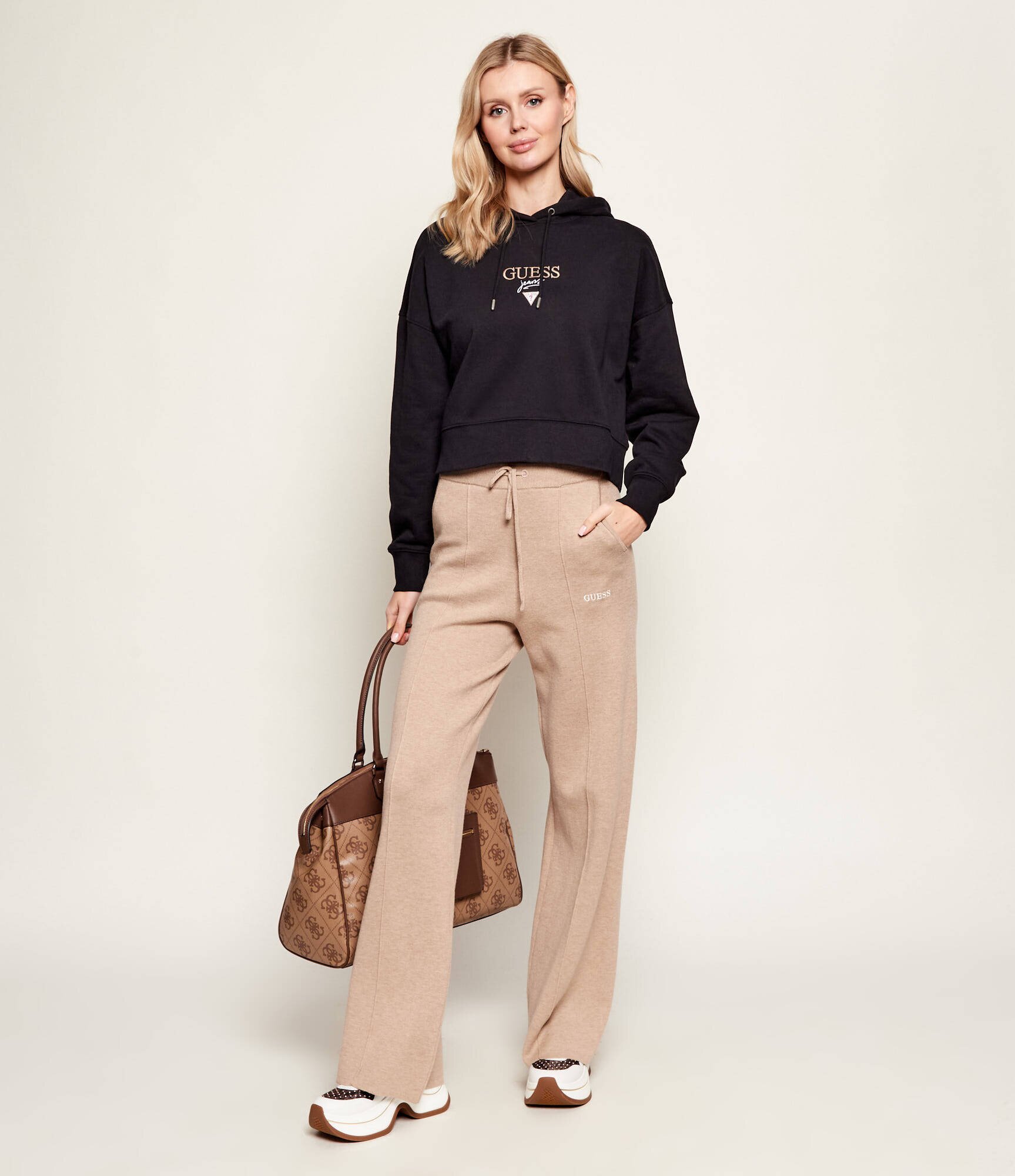 GUESS JEANS Hanorac DROP | Relaxed fit