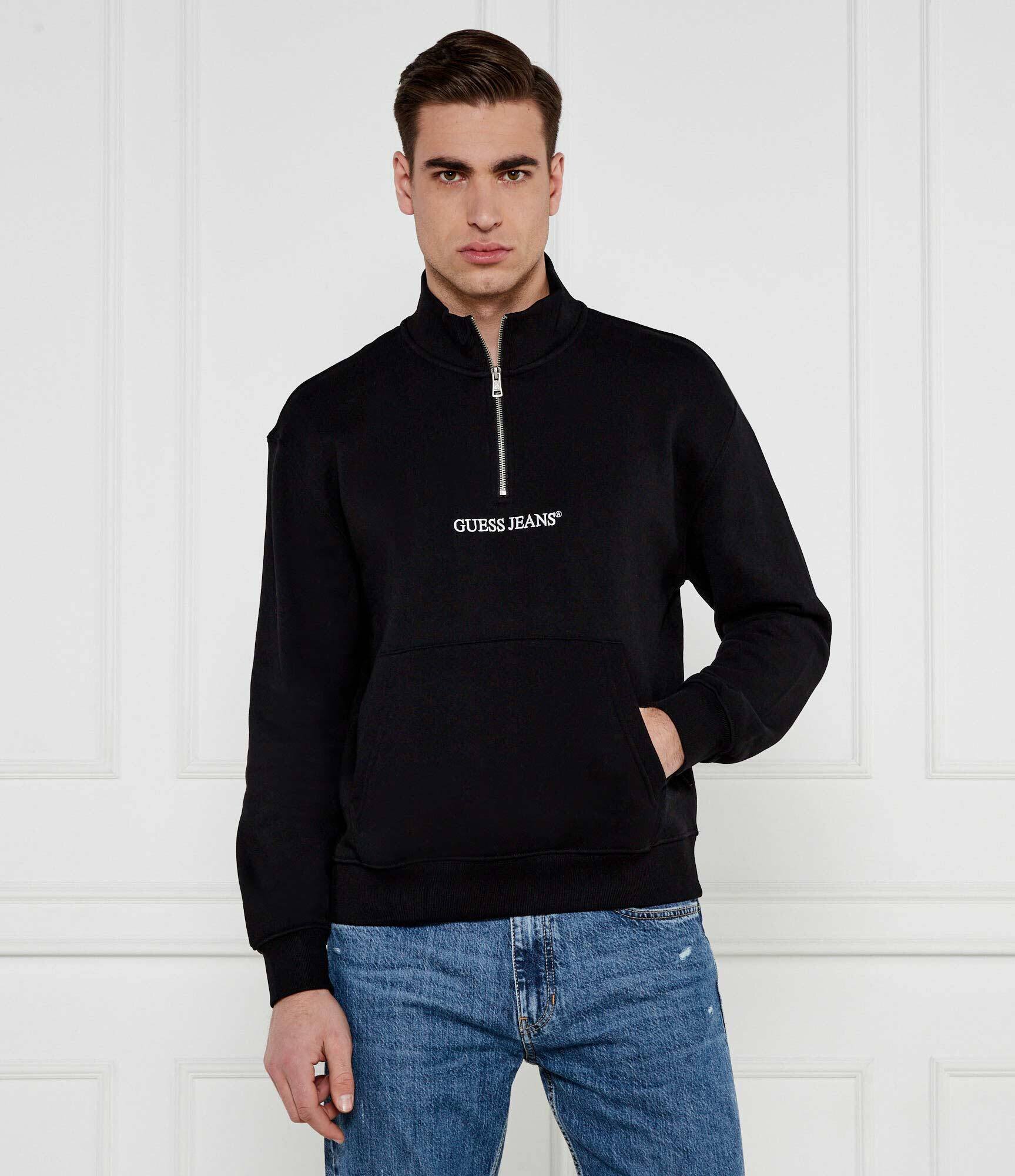GUESS JEANS Hanorac Half Zip | regular fit