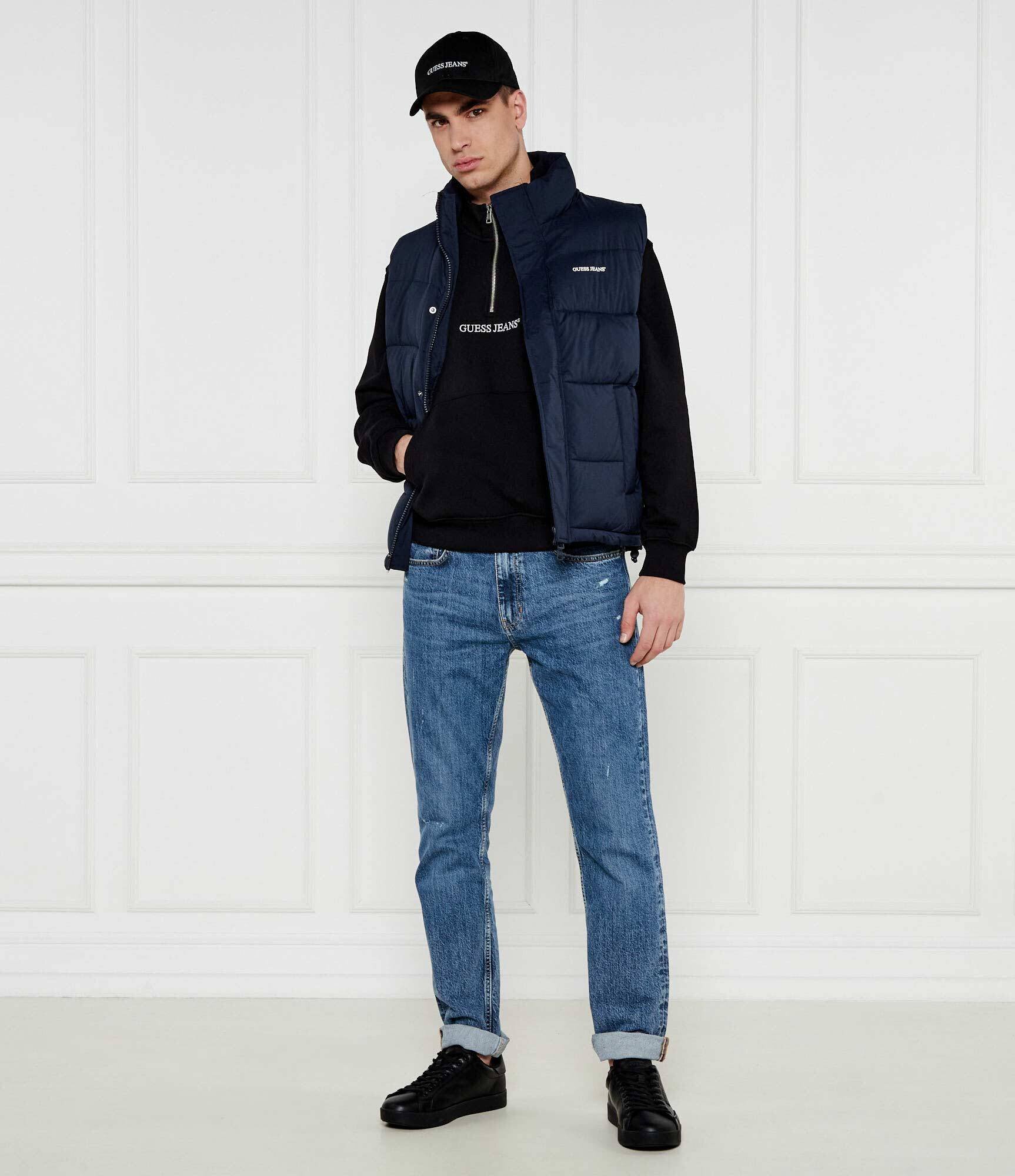 GUESS JEANS Hanorac Half Zip | regular fit