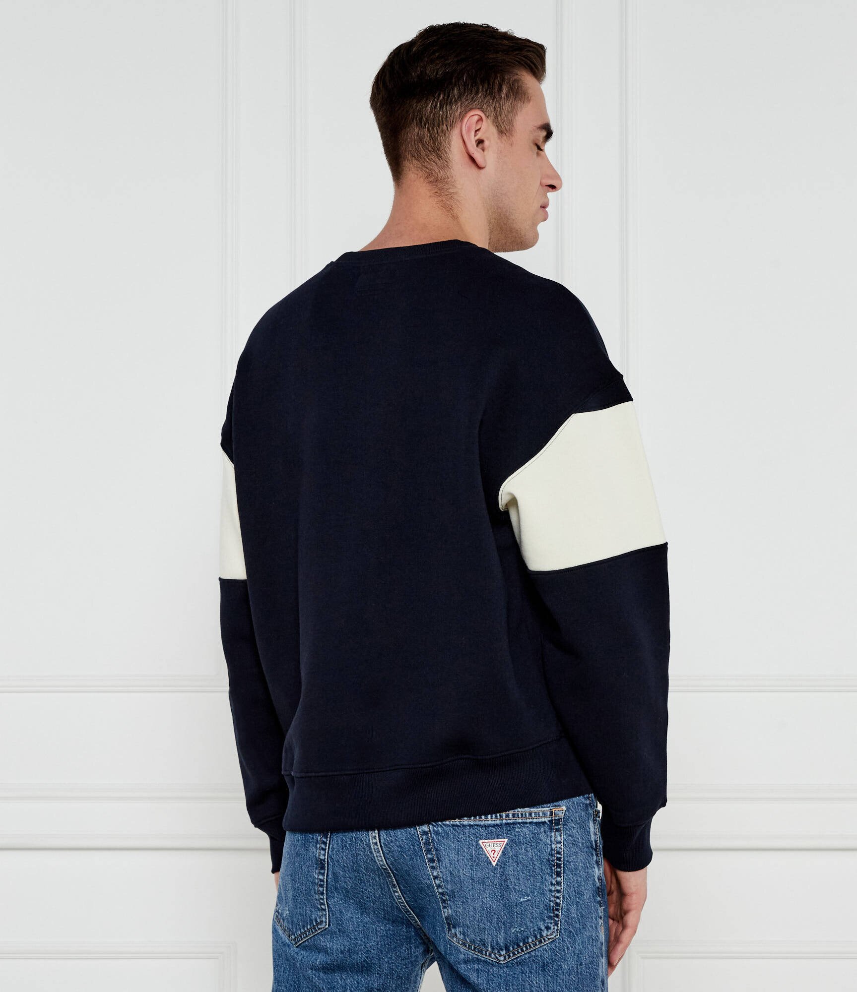 GUESS JEANS Hanorac HORIZONT | Oversize fit