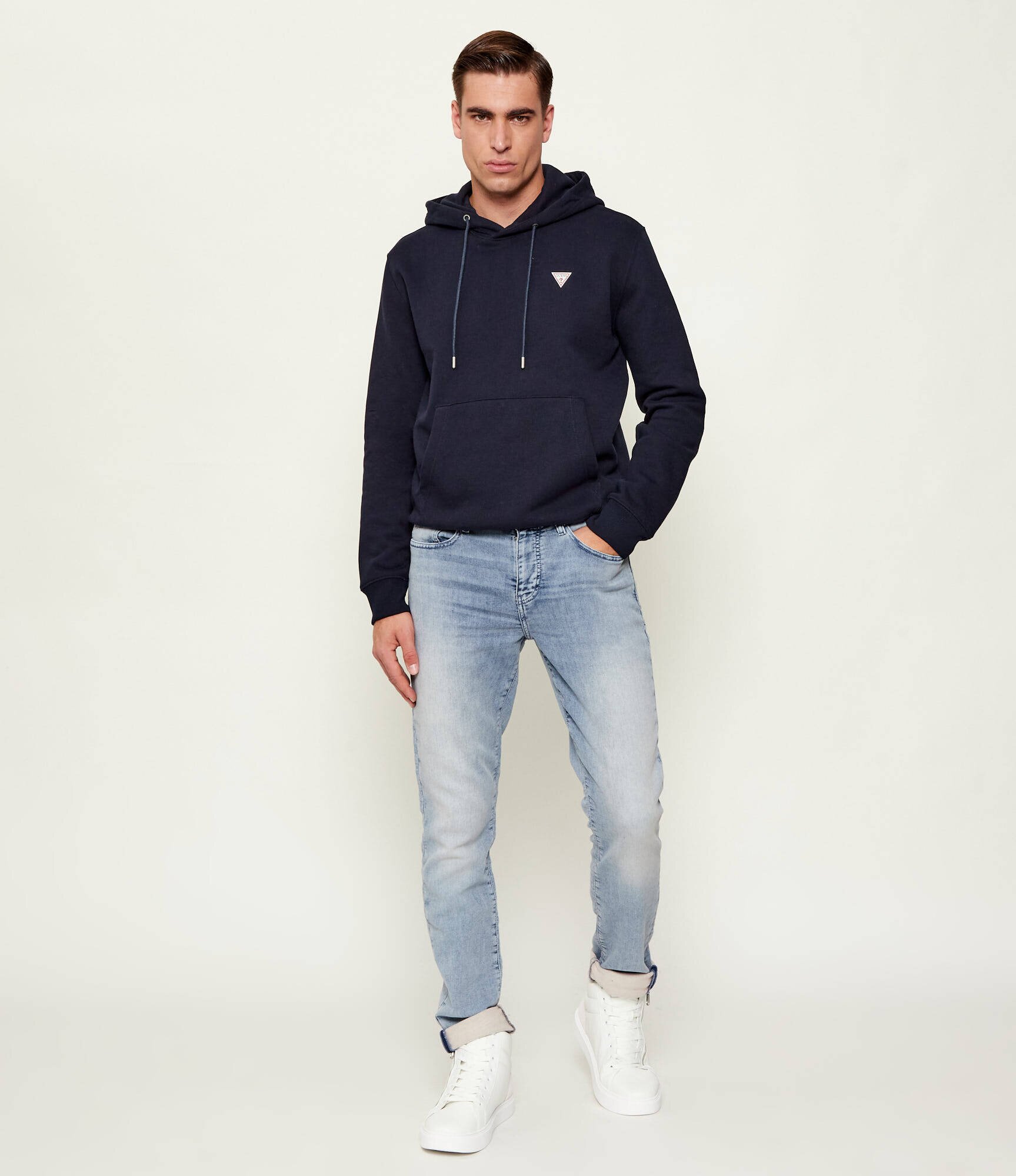 GUESS JEANS Hanorac Iconic | Slim Fit
