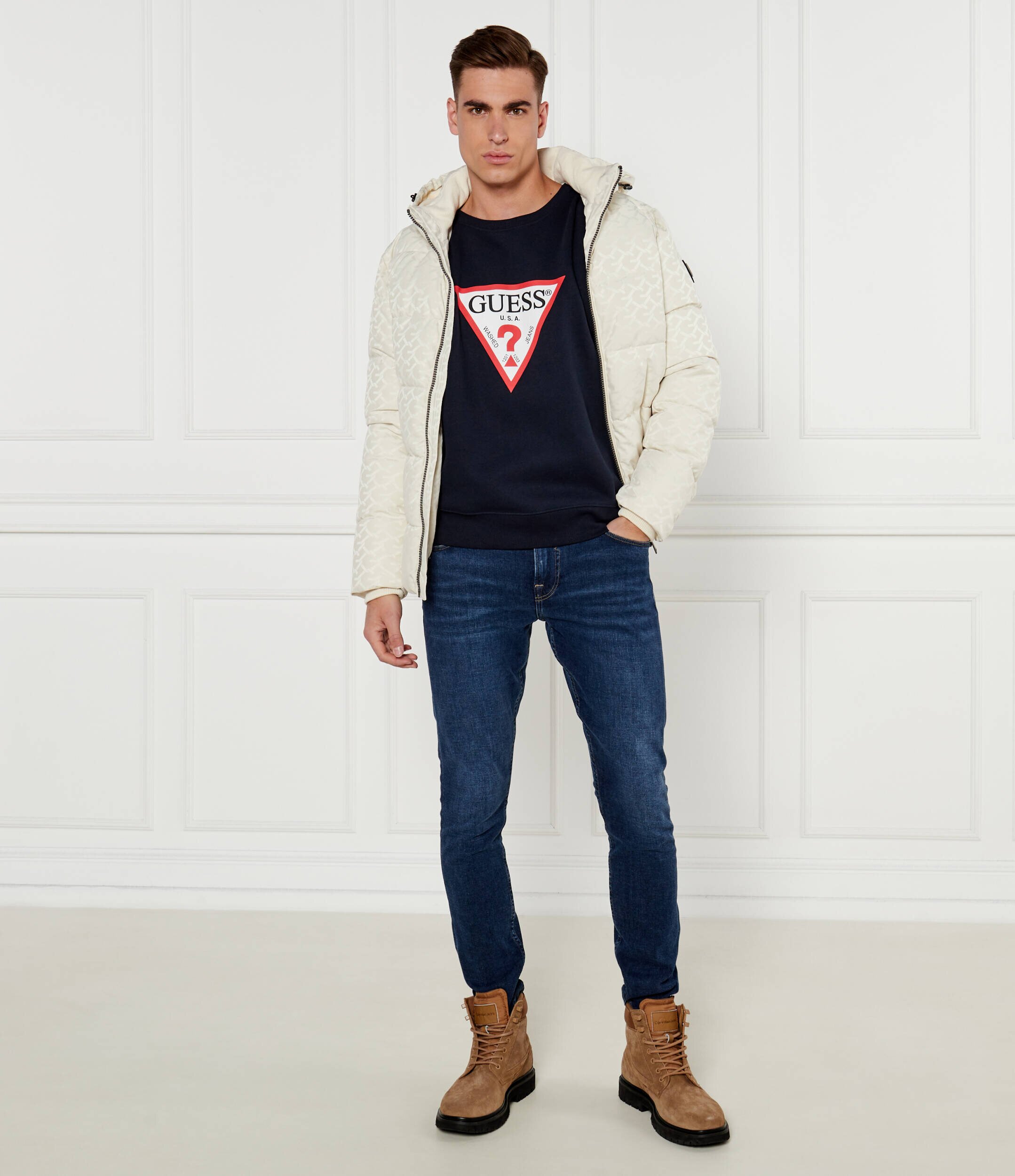 GUESS JEANS Hanorac | Oversize fit