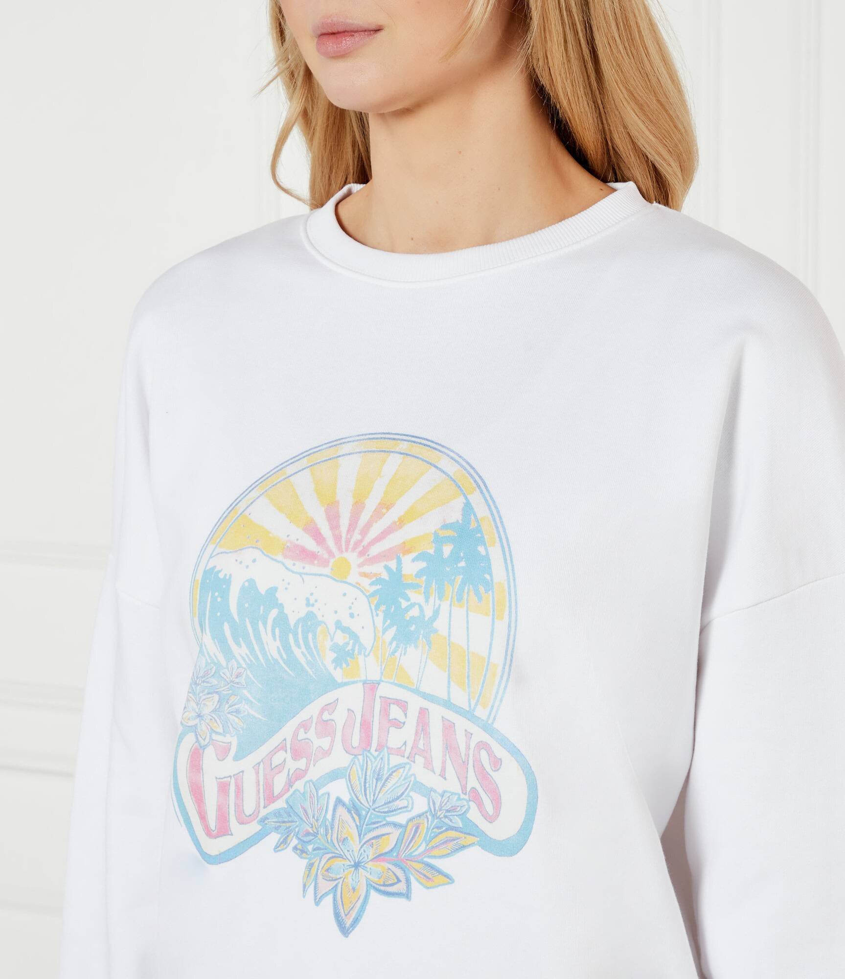 GUESS JEANS Hanorac Sunset | Oversize fit