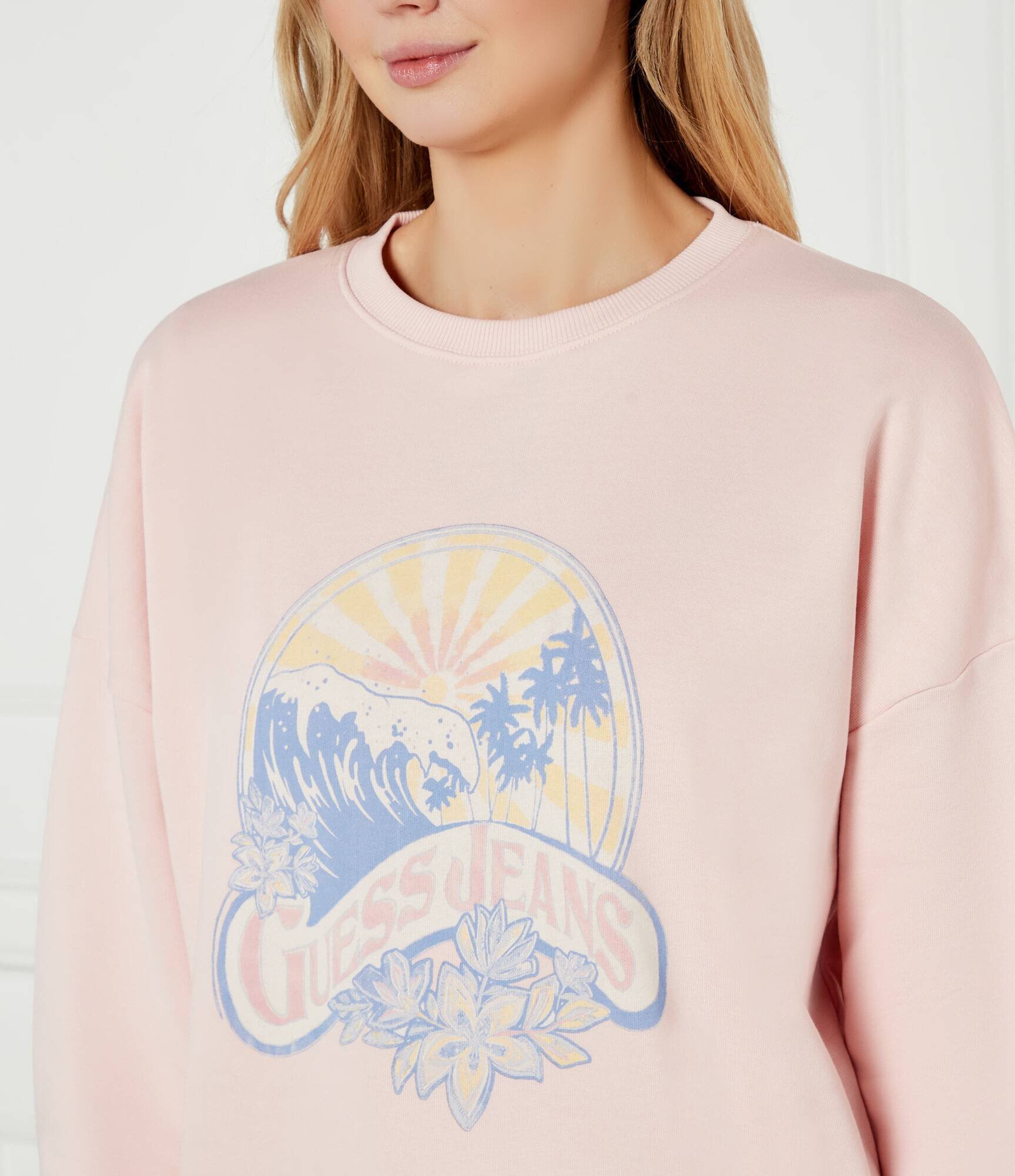 GUESS JEANS Hanorac Sunset | Oversize fit
