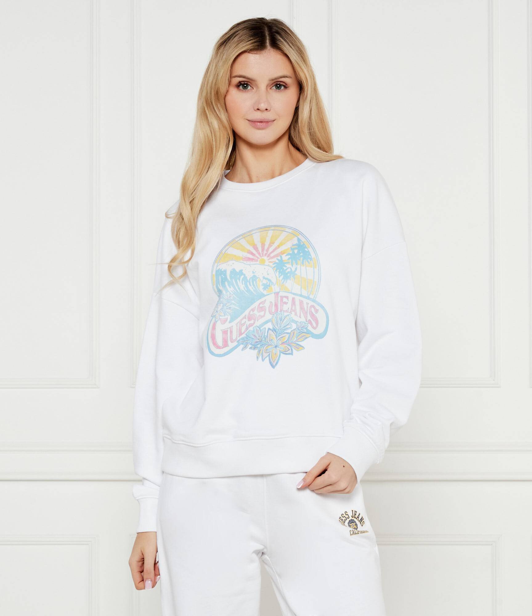 GUESS JEANS Hanorac Sunset | Oversize fit