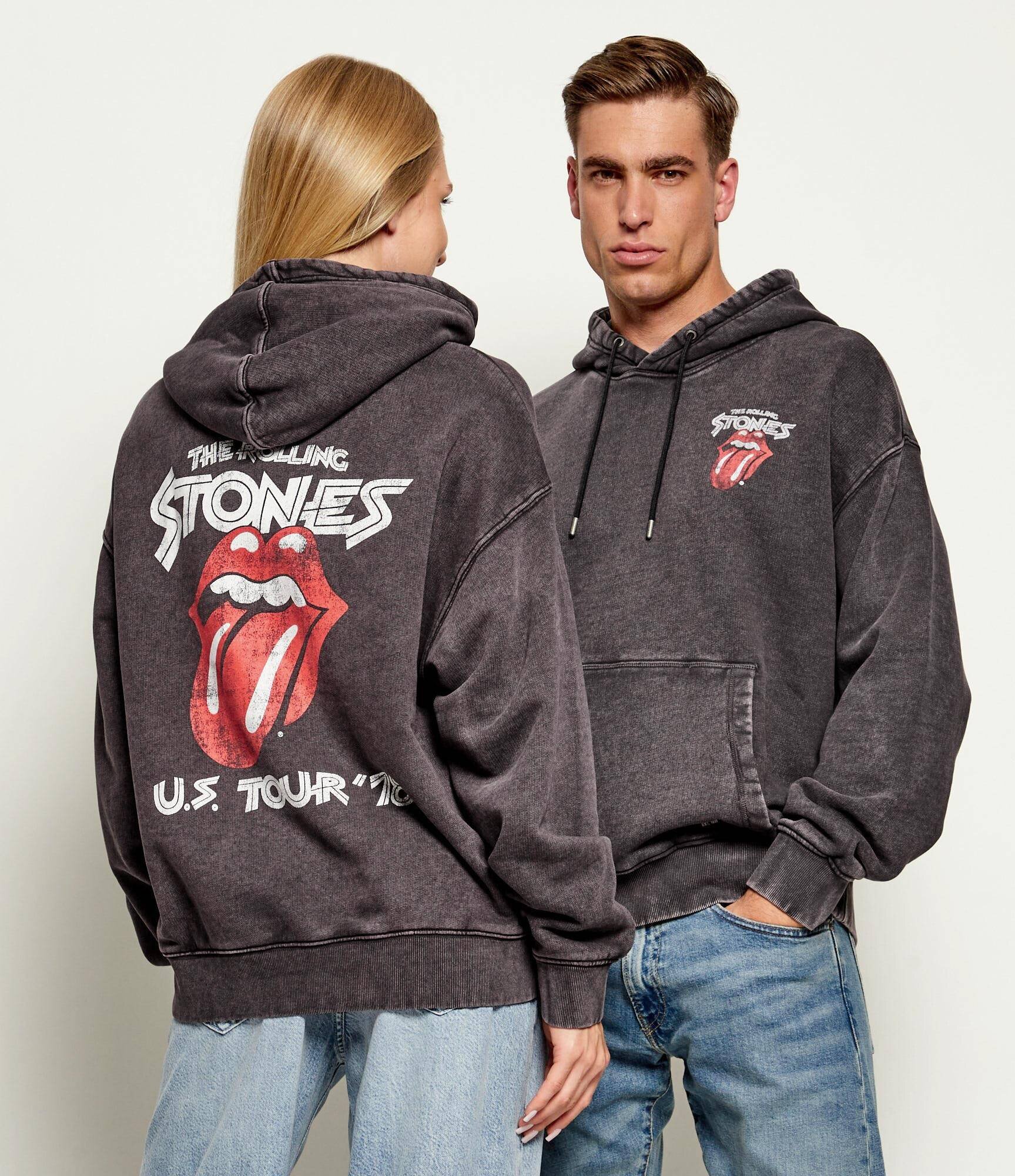 GUESS JEANS Hanorac | x Rolling Stones | Loose fit