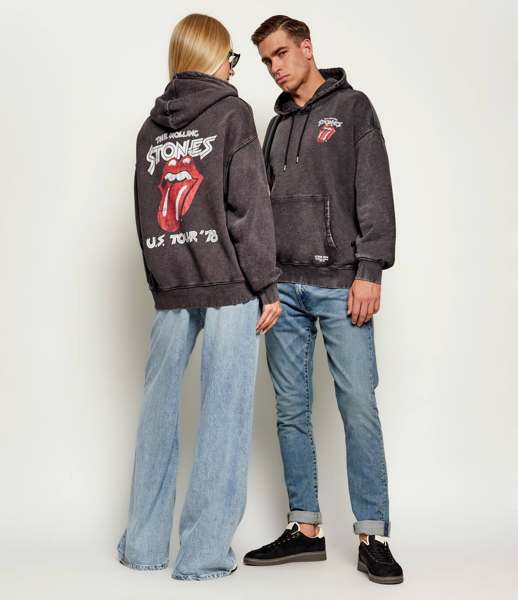 GUESS JEANS Hanorac | x Rolling Stones | Loose fit