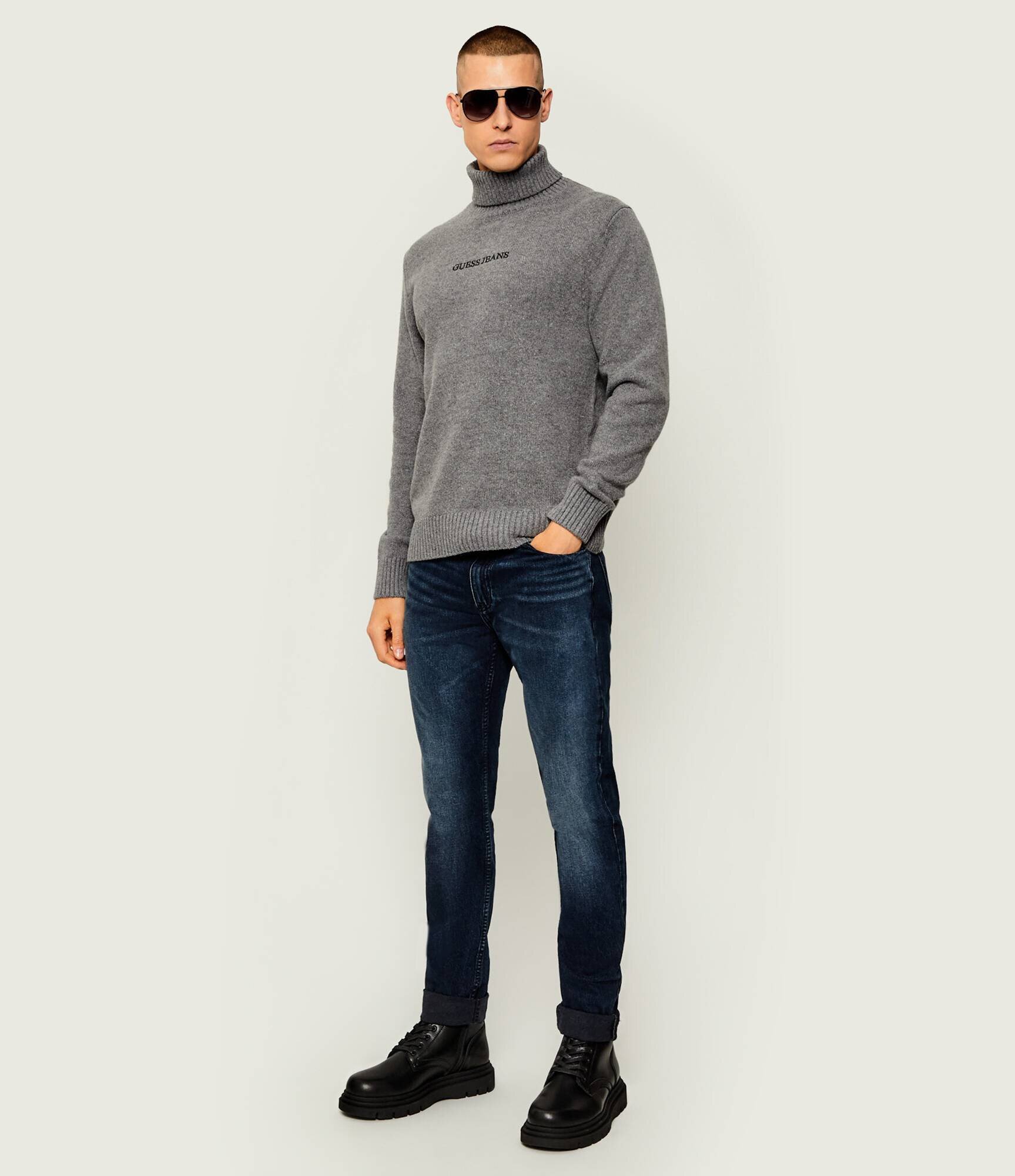 GUESS JEANS Maletă | regular fit cu adaos de lână