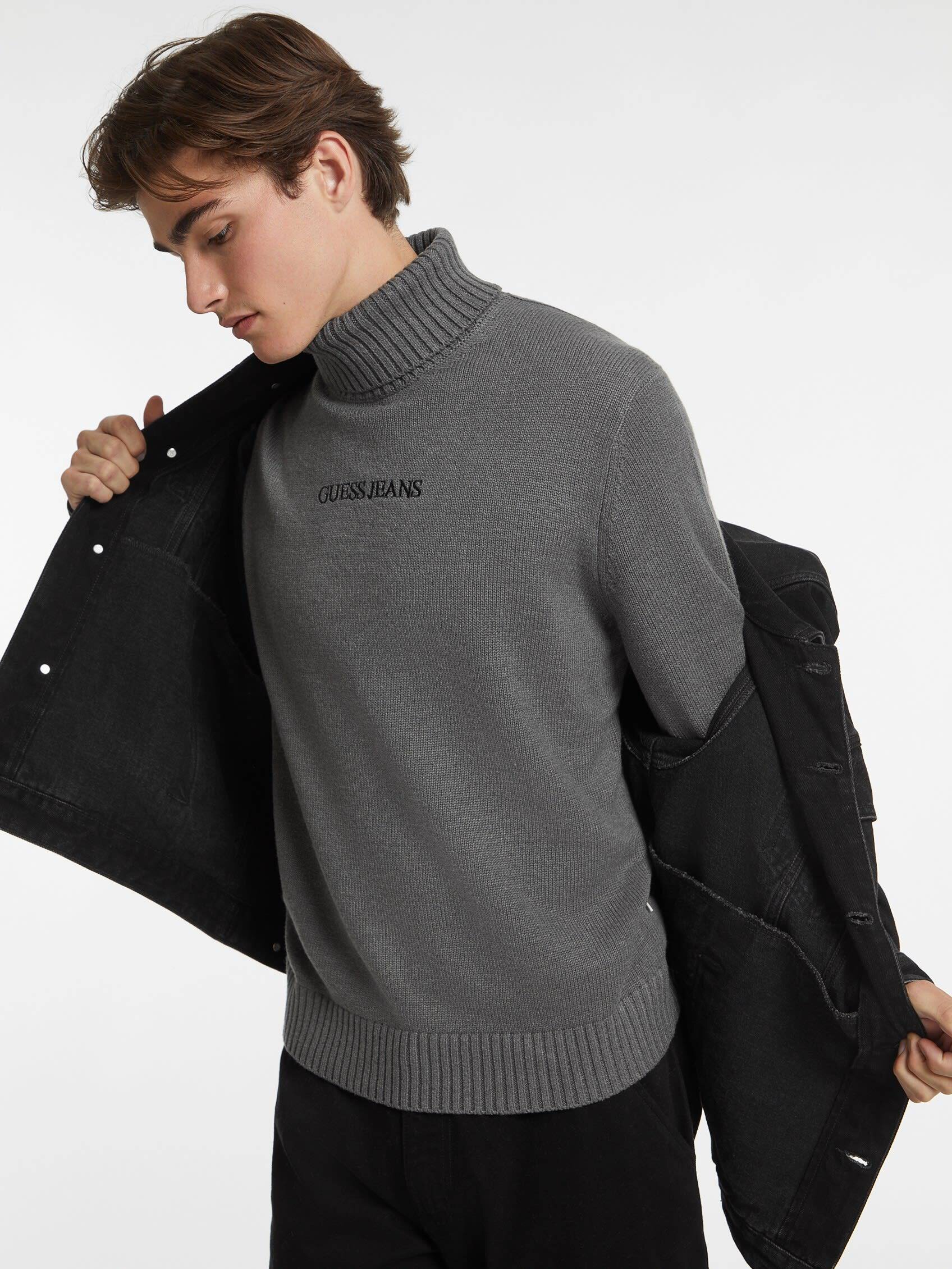 GUESS JEANS Maletă | Regular Fit cu adaos de lână