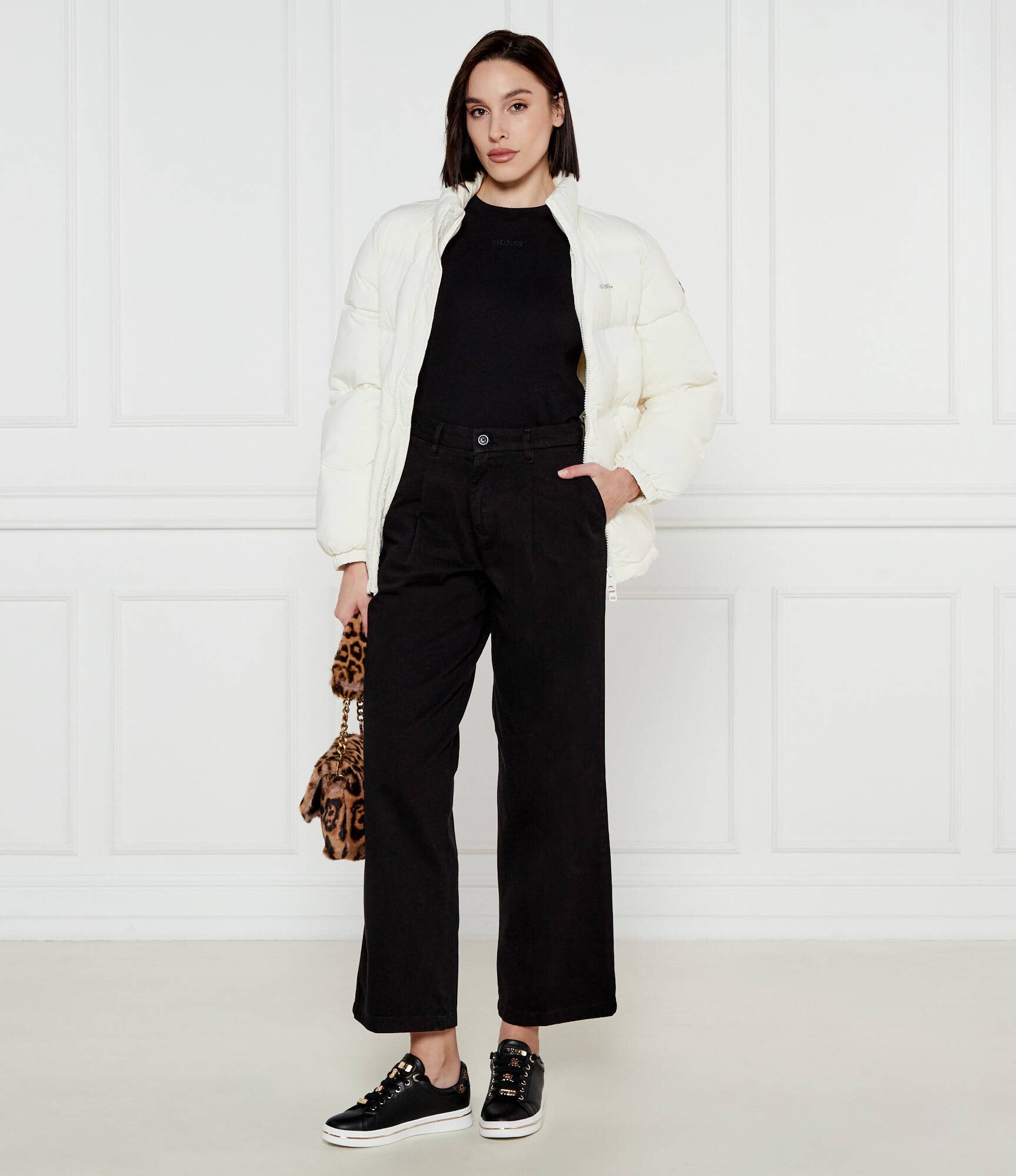 GUESS JEANS Pantaloni | flare fit | high waist