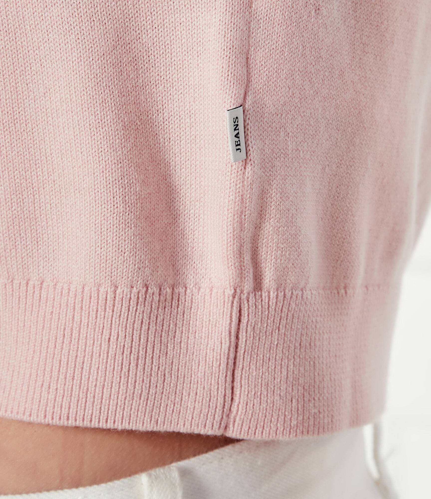 GUESS JEANS Polo CARDI | Cropped Fit cu adaos de mătase