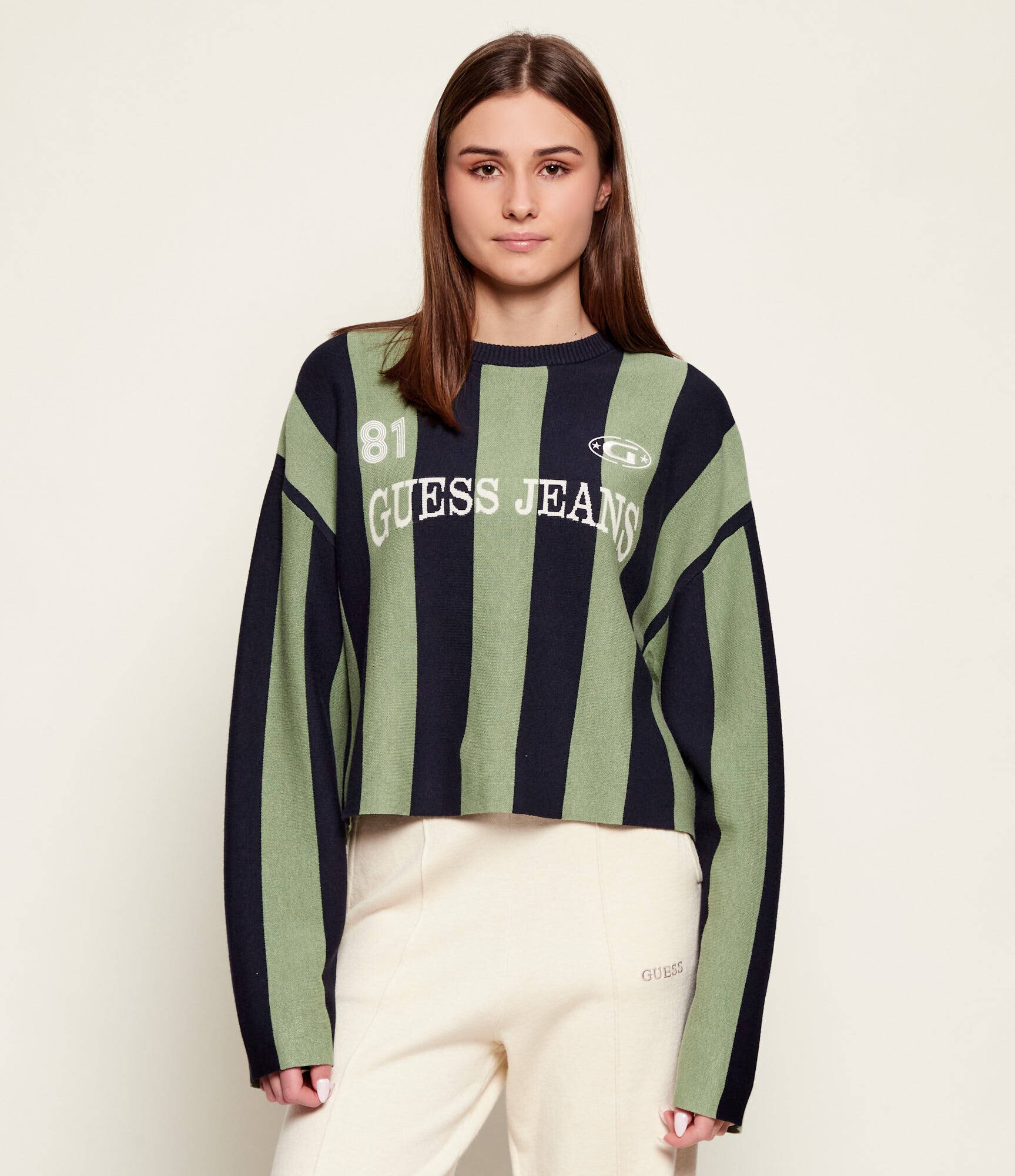 GUESS JEANS Pulover | Loose fit