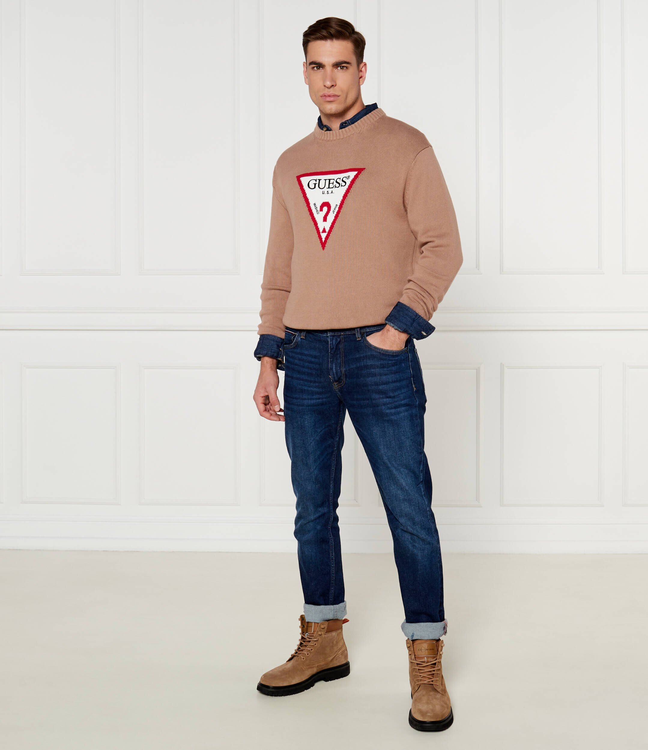 GUESS JEANS Pulover | Regular Fit