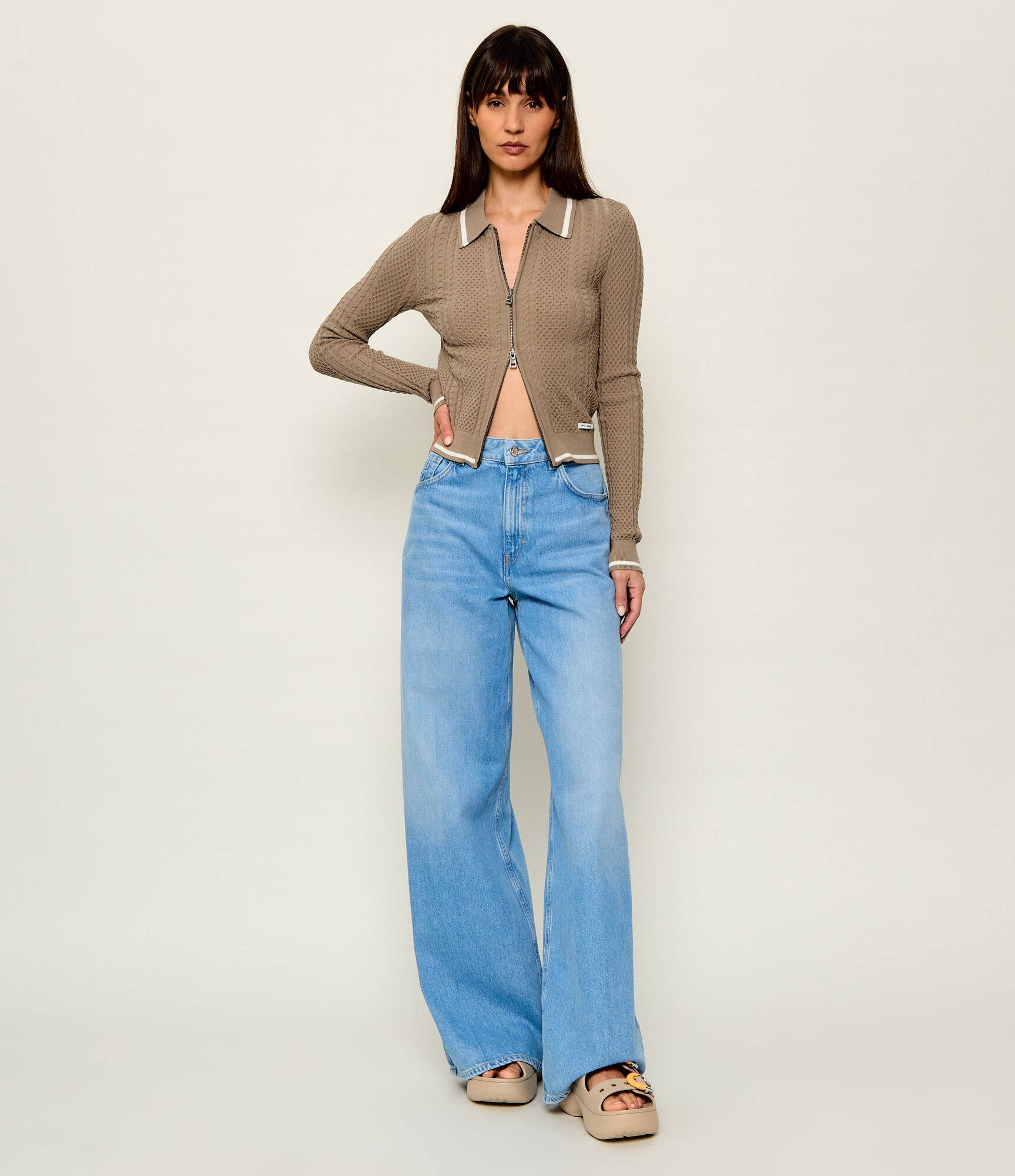 GUESS JEANS Pulover | Slim Fit