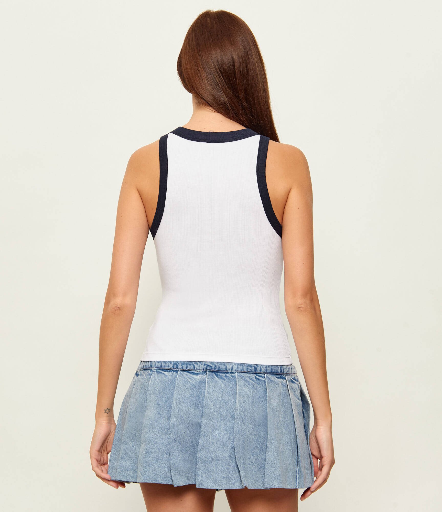 GUESS JEANS Top RINGER | Slim Fit