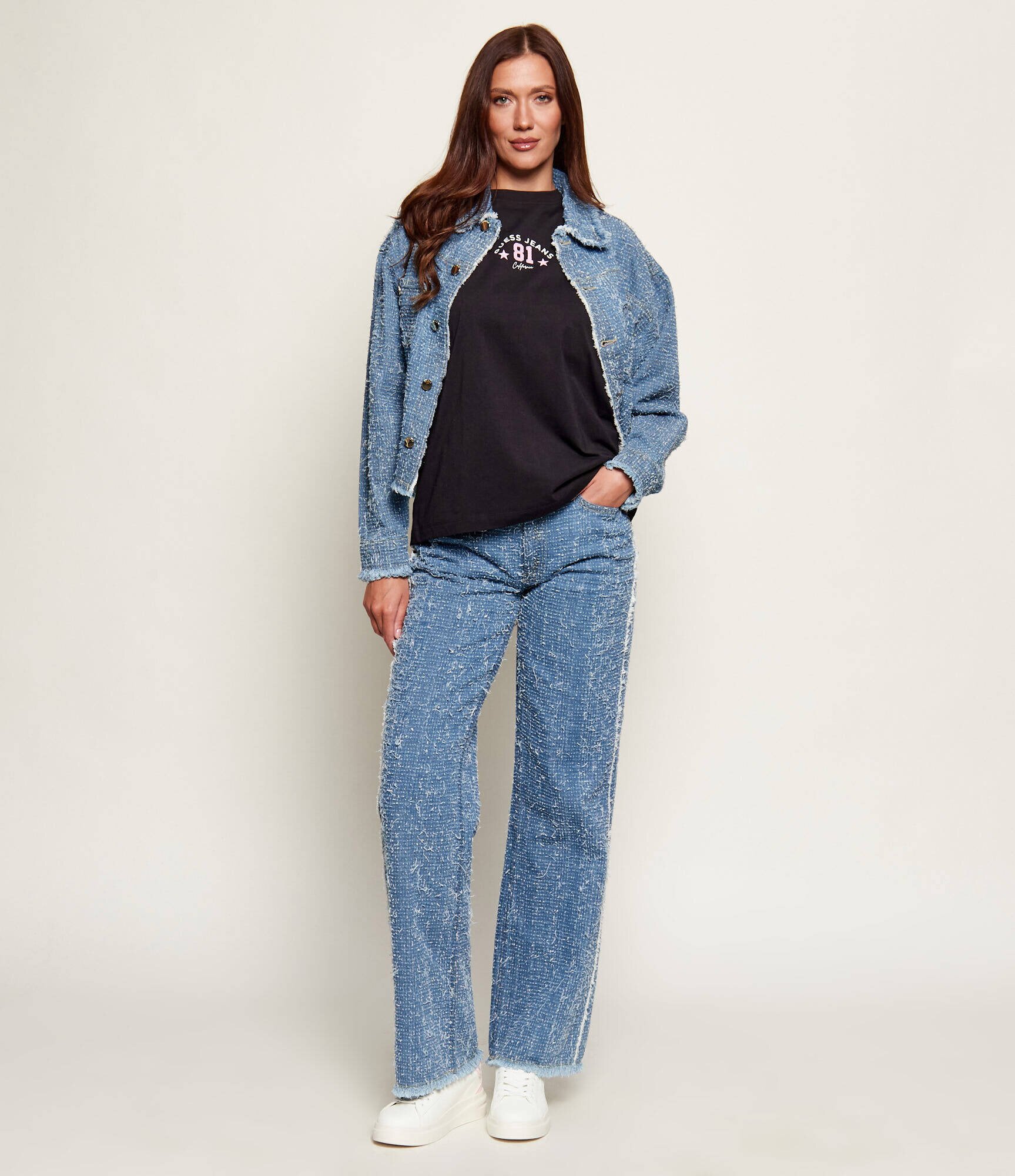 GUESS JEANS Tricou 81 STAR | Oversize fit