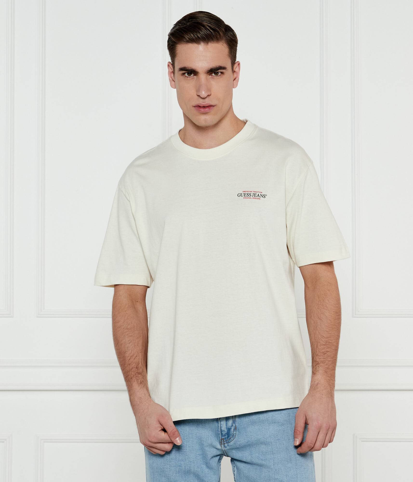 GUESS JEANS Tricou American | Oversize fit