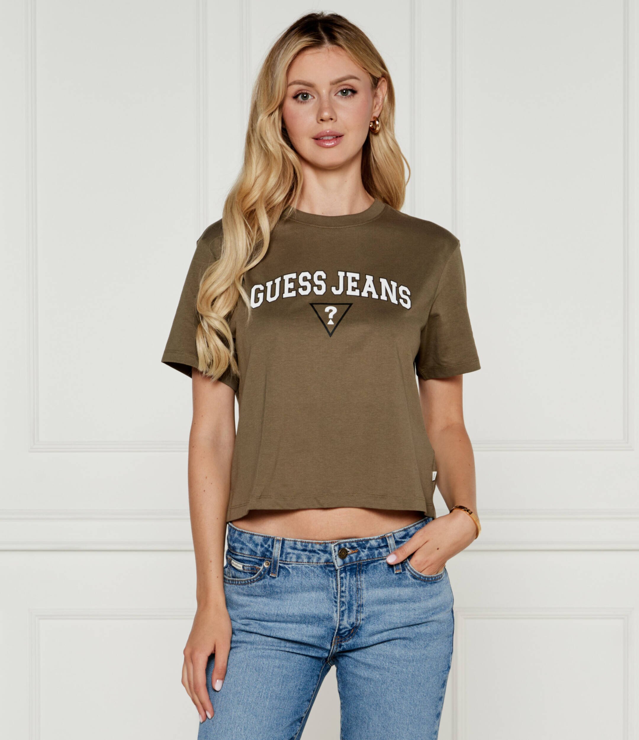 GUESS JEANS Tricou | Cropped Fit