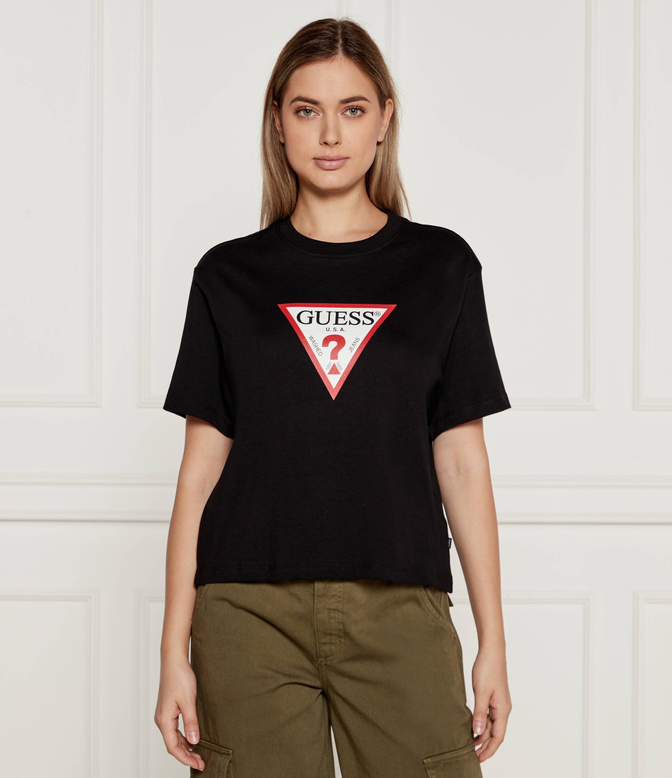 GUESS JEANS Tricou | Cropped Fit