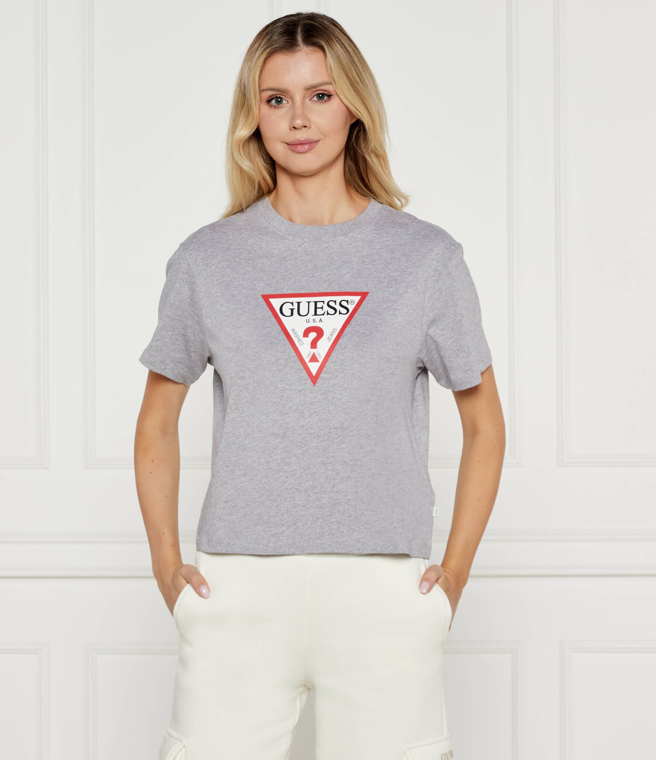 GUESS JEANS Tricou | Cropped Fit