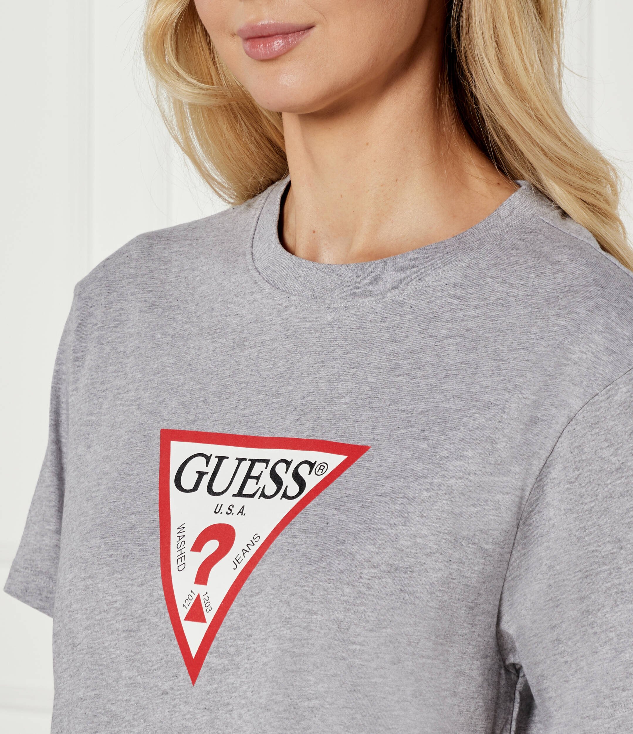 GUESS JEANS Tricou | Cropped Fit