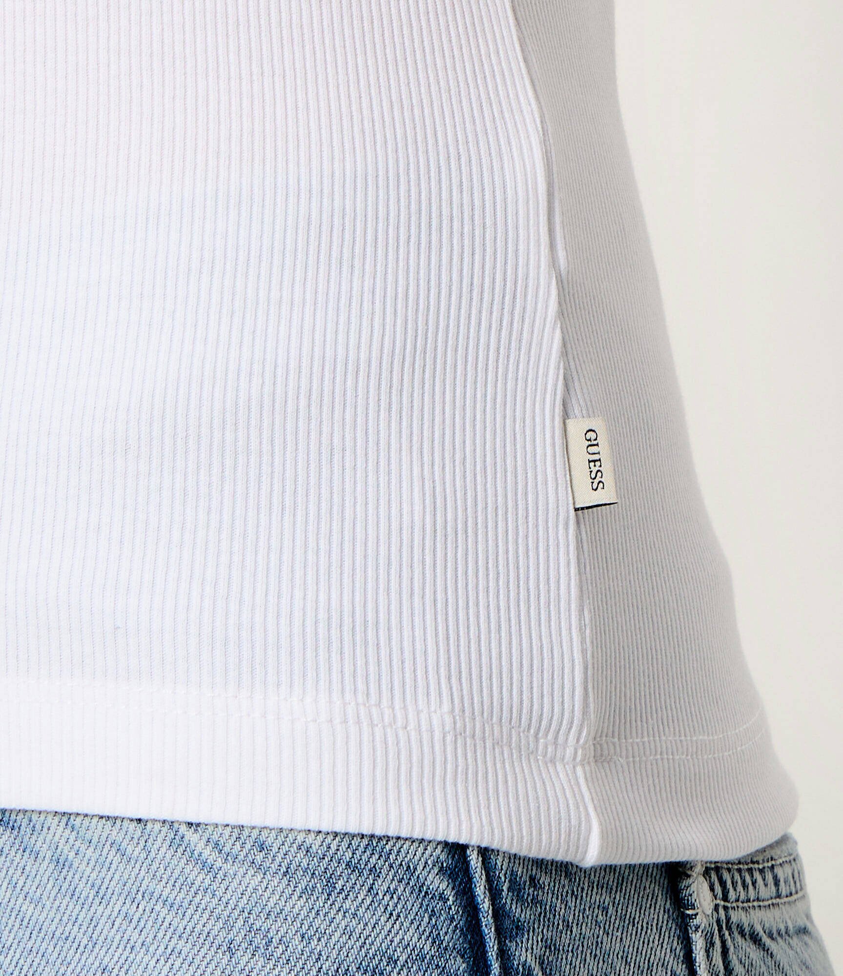 GUESS JEANS Tricou Embro | Slim Fit