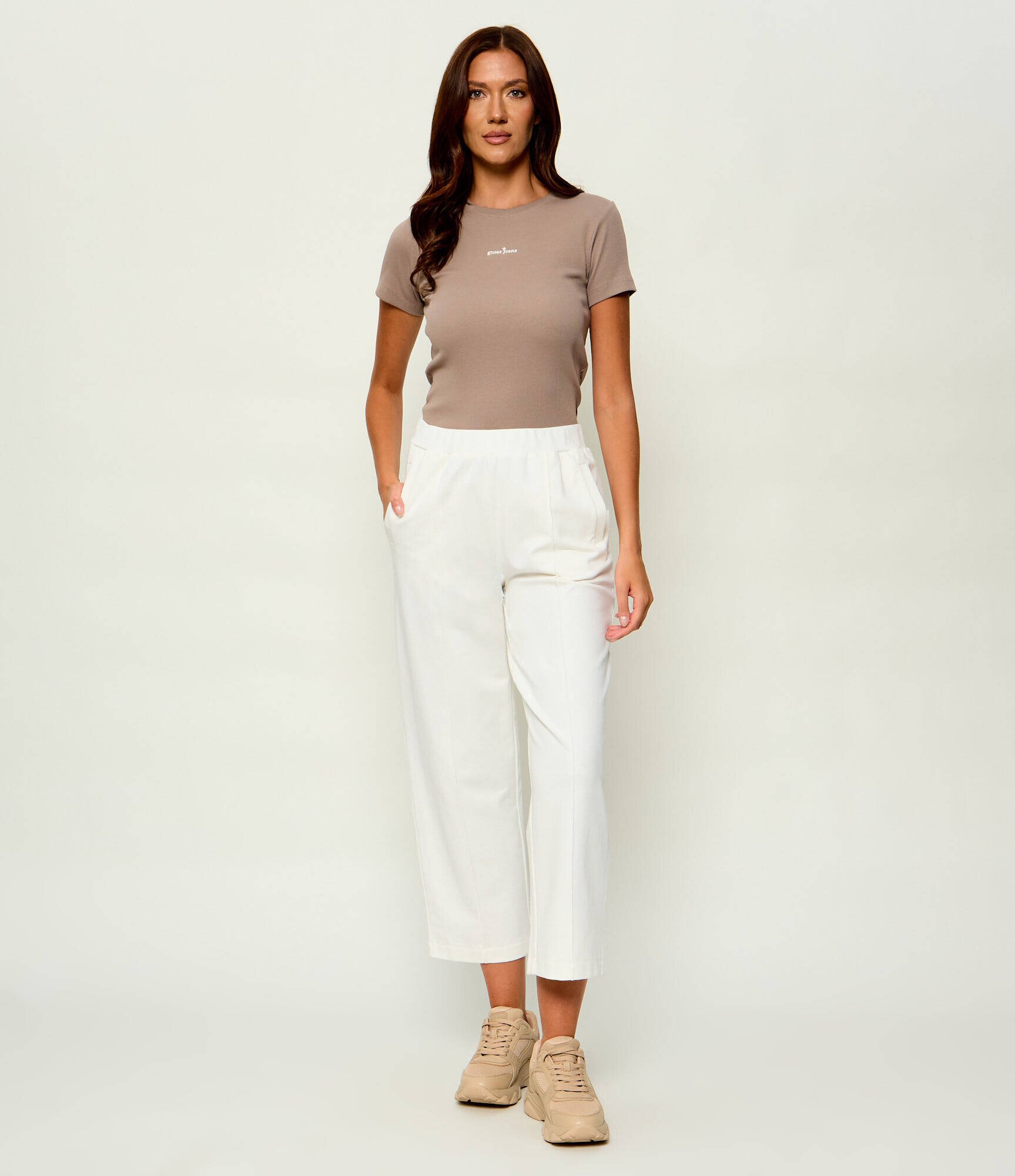 GUESS JEANS Tricou Embro | Slim Fit
