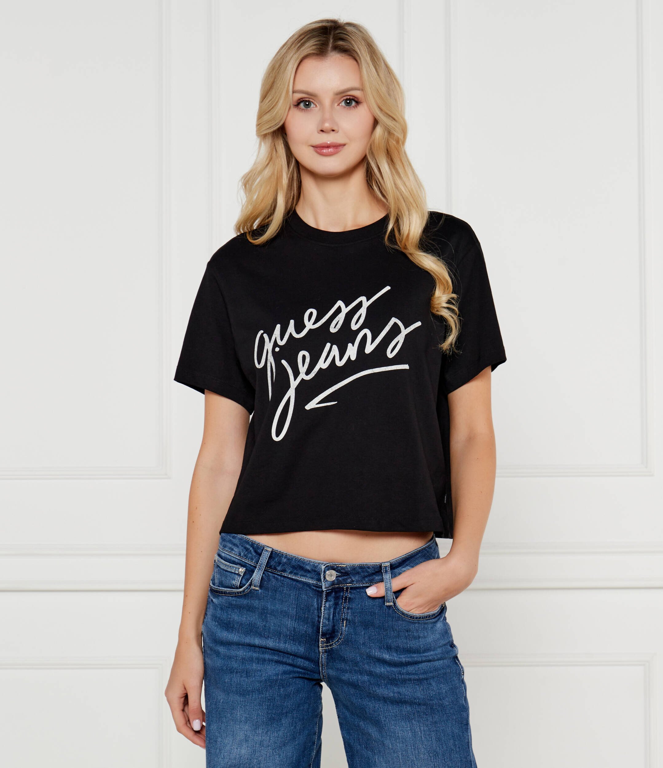 GUESS JEANS Tricou | Loose fit