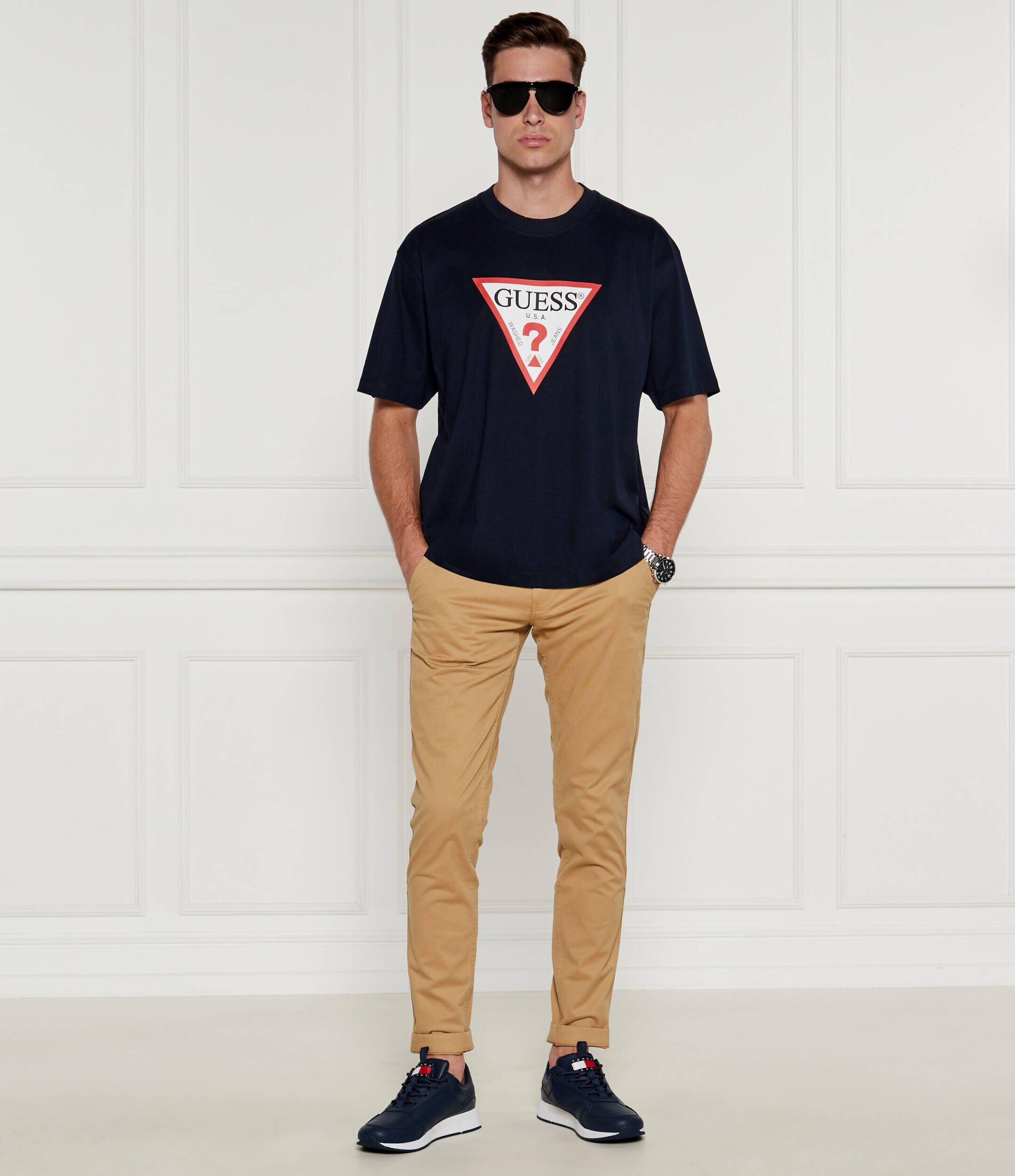GUESS JEANS Tricou | Oversize fit