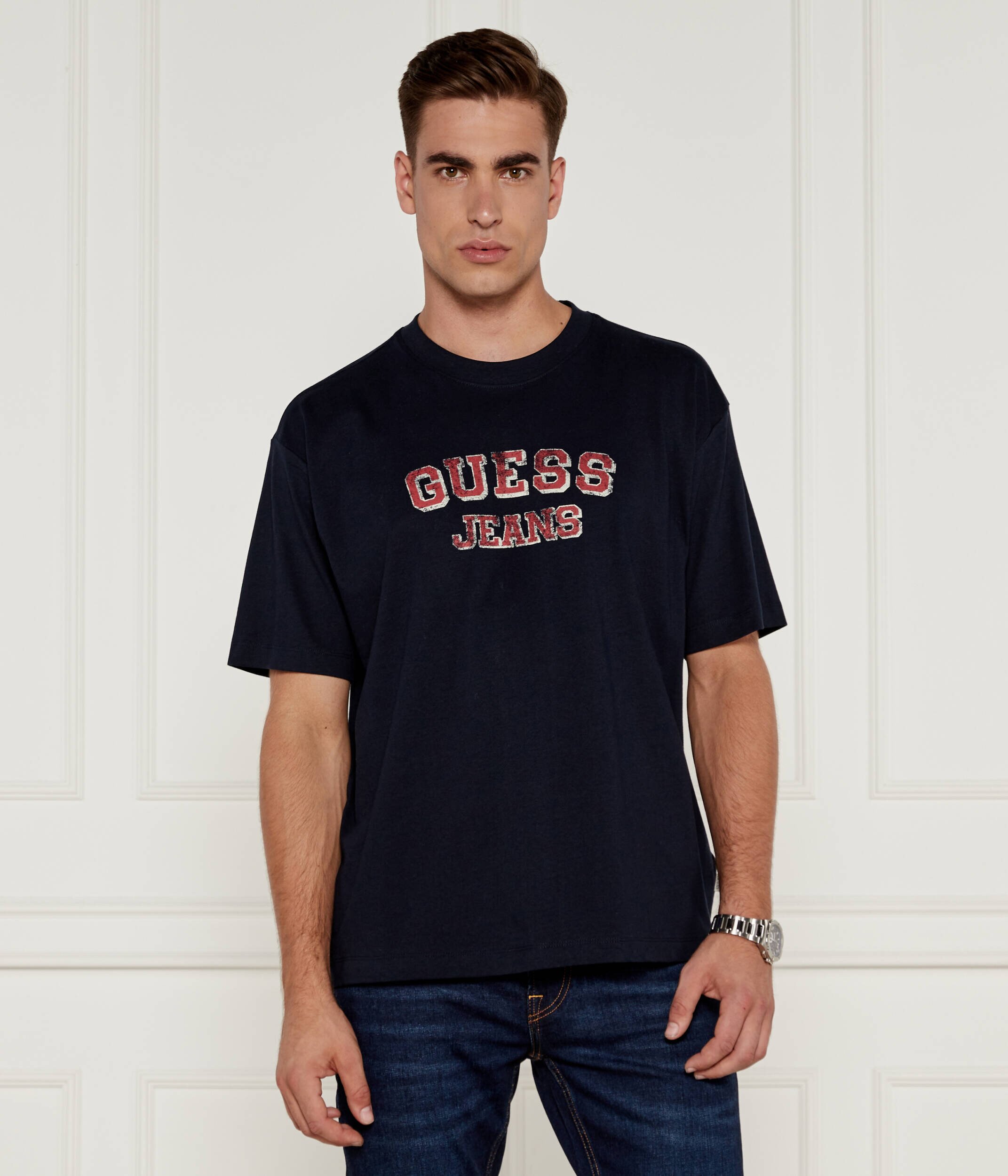 GUESS JEANS Tricou | Oversize fit