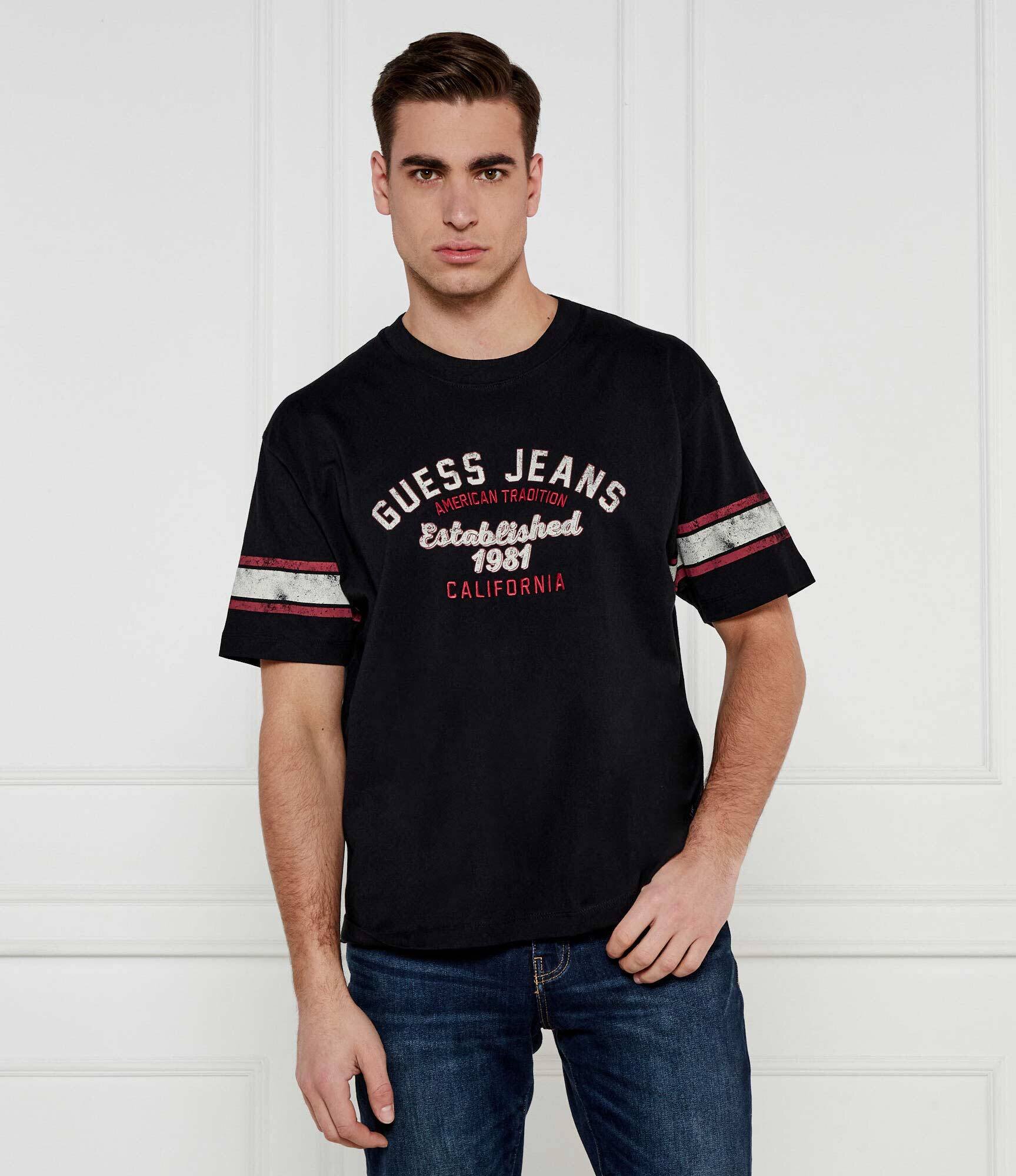 GUESS JEANS Tricou VINTAGE | Oversize fit
