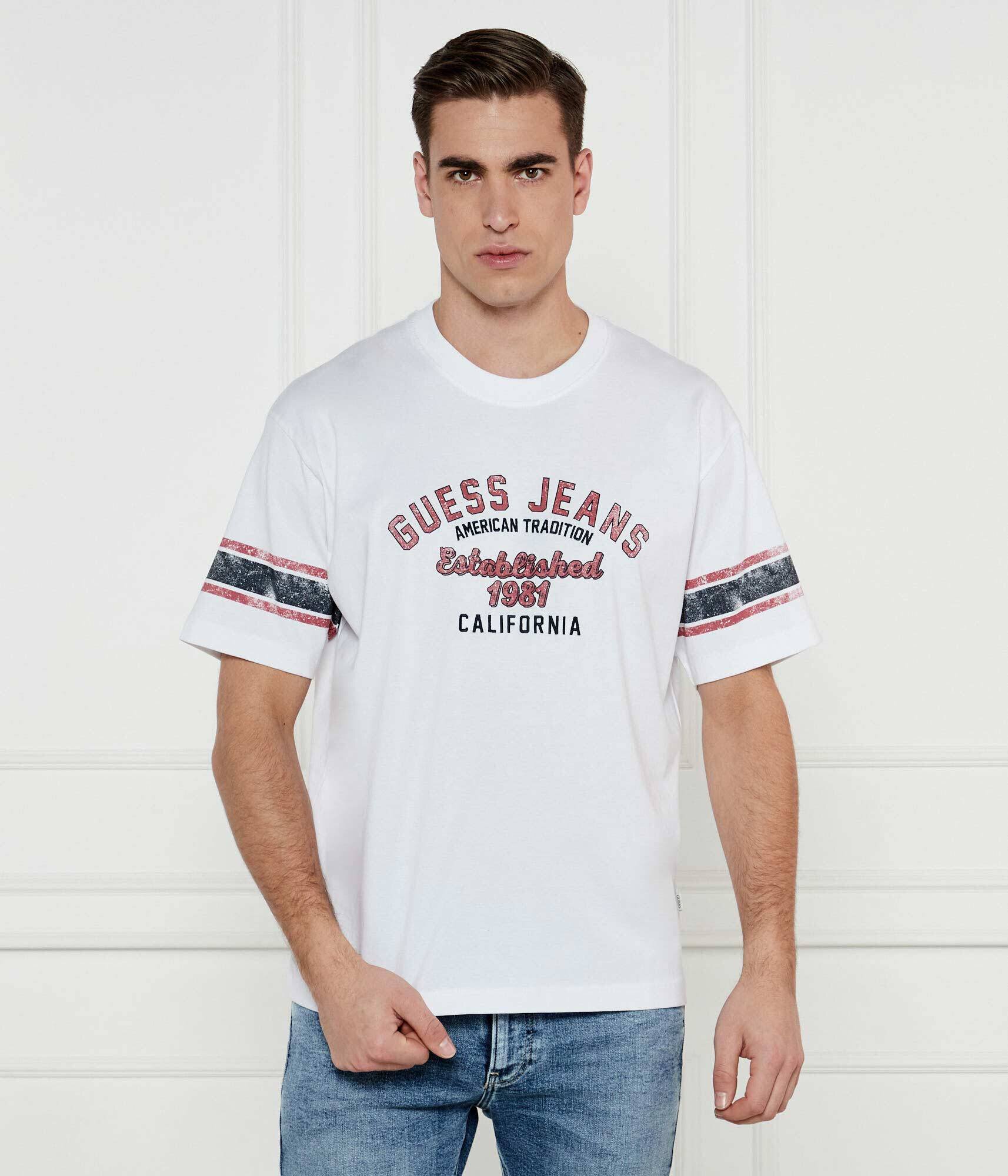 GUESS JEANS Tricou VINTAGE | Oversize fit