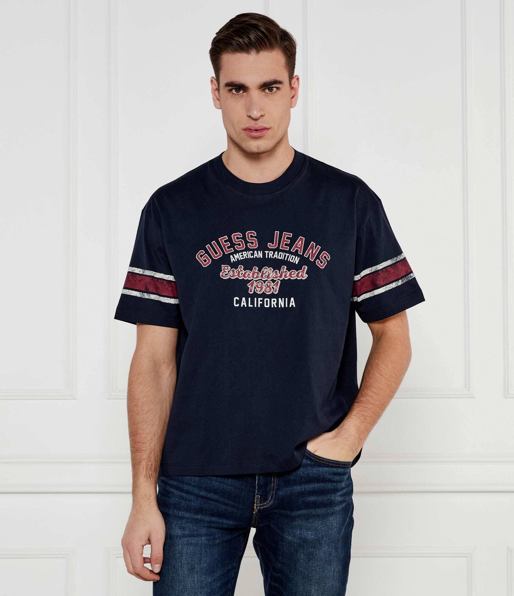 GUESS JEANS Tricou VINTAGE | Oversize fit