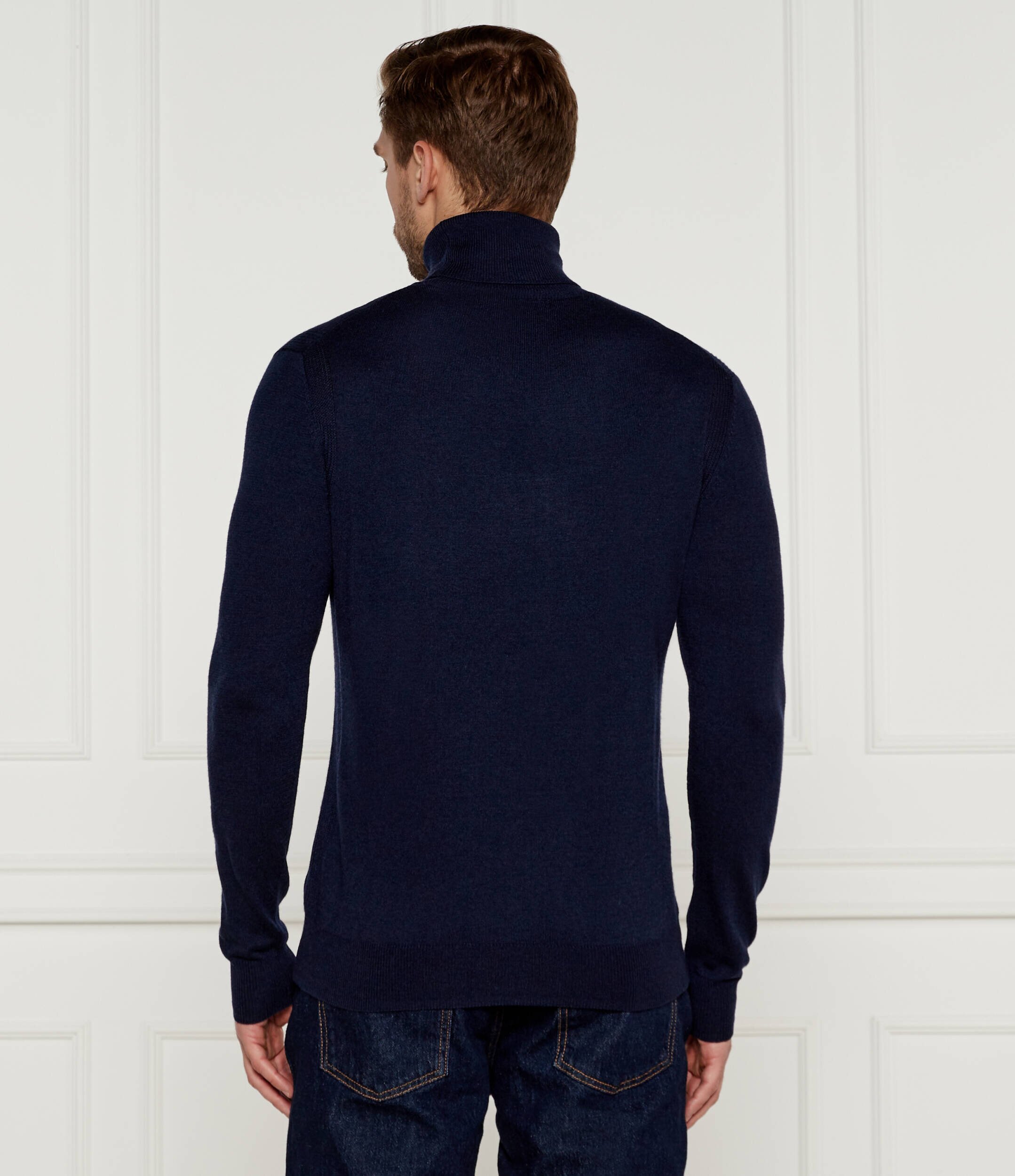 GUESS Maletă EBENEZER | Slim Fit cu adaos de mătase