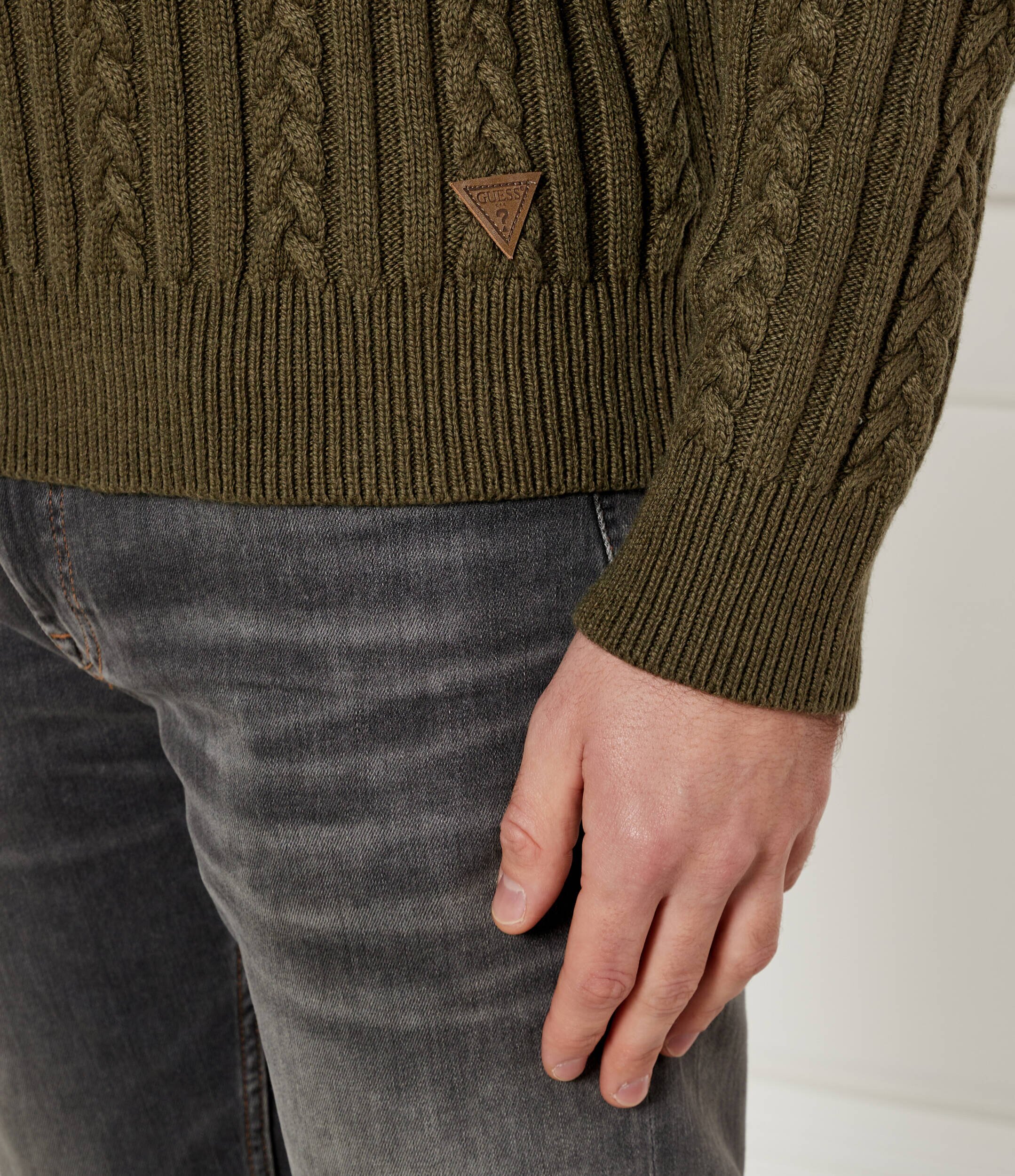 GUESS Maletă EVANDER | Regular Fit cu adaos de lână